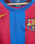 2004 - 05 FC Barcelona Home Shirt Ronaldinho 10 - 9/10 - (S) - Eternal Pitch