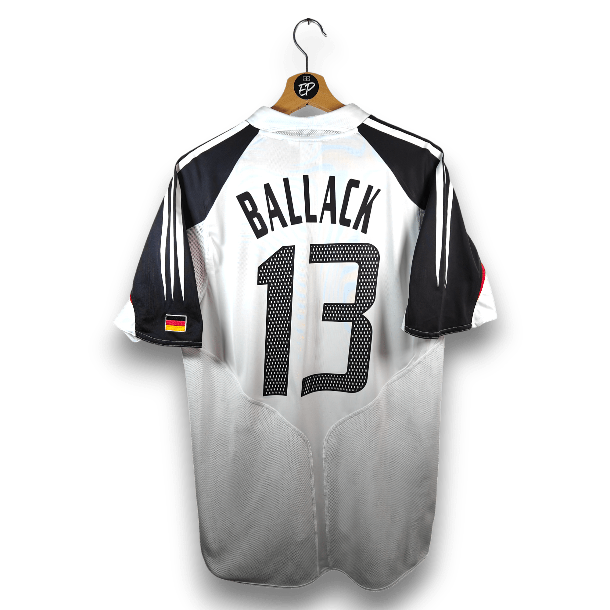 2004 - 05 Germany Home Shirt Ballack 13 - 8.5/10 - (M) - Eternal Pitch