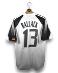 2004 - 05 Germany Home Shirt Ballack 13 - 8.5/10 - (M) - Eternal Pitch