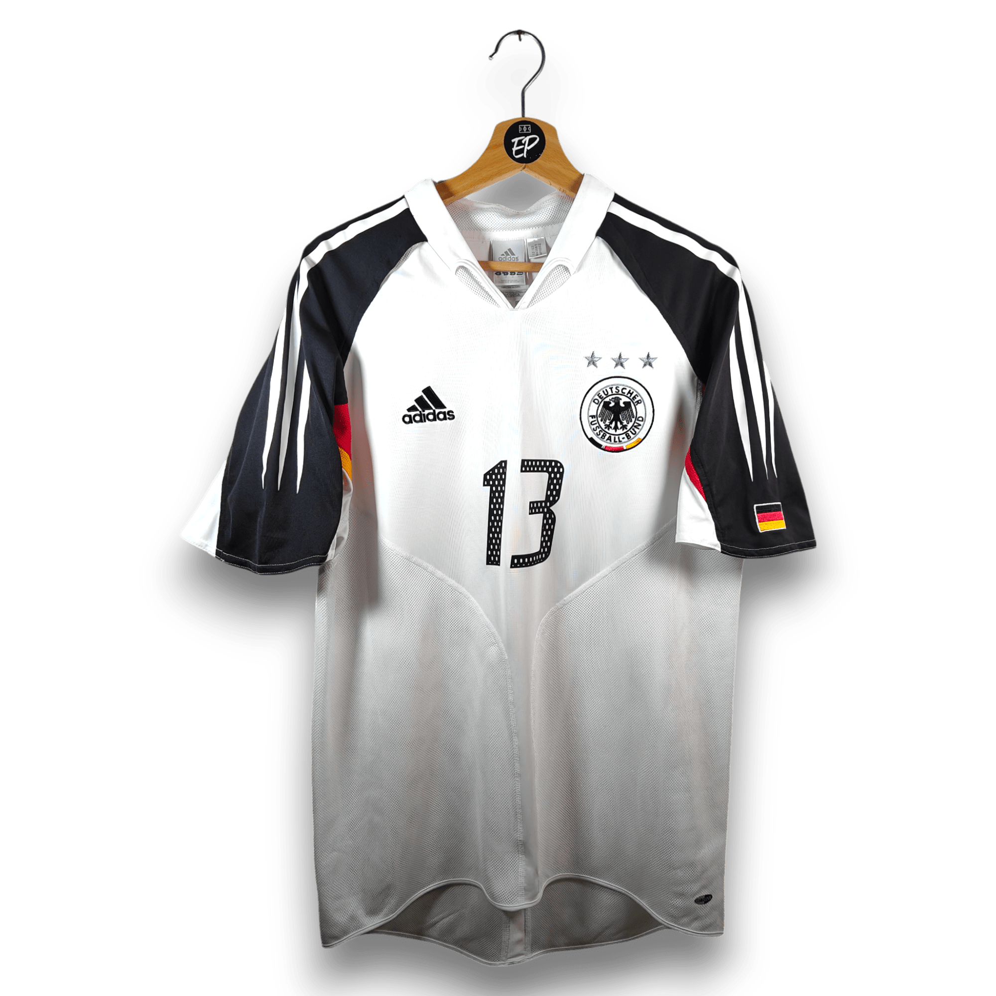 2004 - 05 Germany Home Shirt Ballack 13 - 8.5/10 - (M) - Eternal Pitch