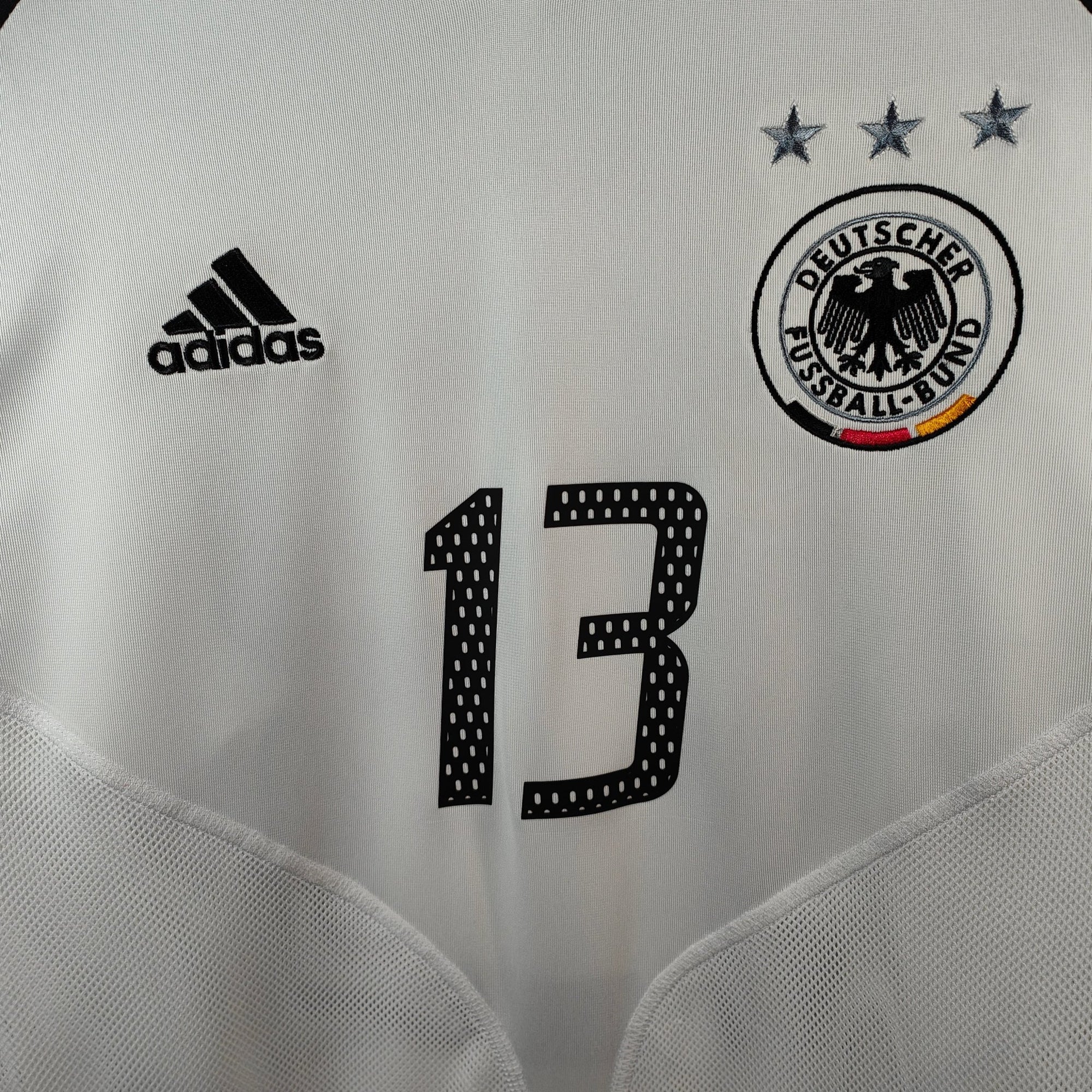2004 - 05 Germany Home Shirt Ballack 13 - 8.5/10 - (M) - Eternal Pitch
