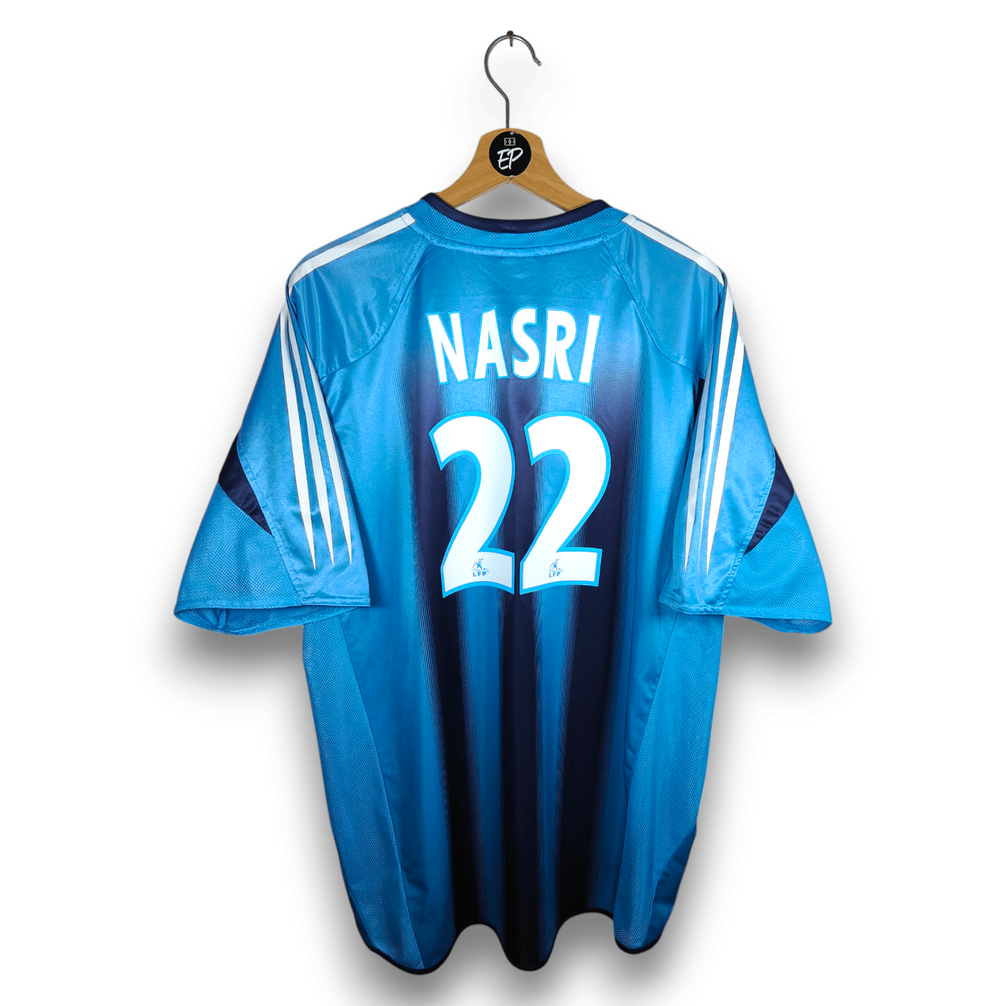 2004 - 05 Olympique Marseille Away Shirt Nasri 22 - 9/10 - (XXL) - Eternal Pitch
