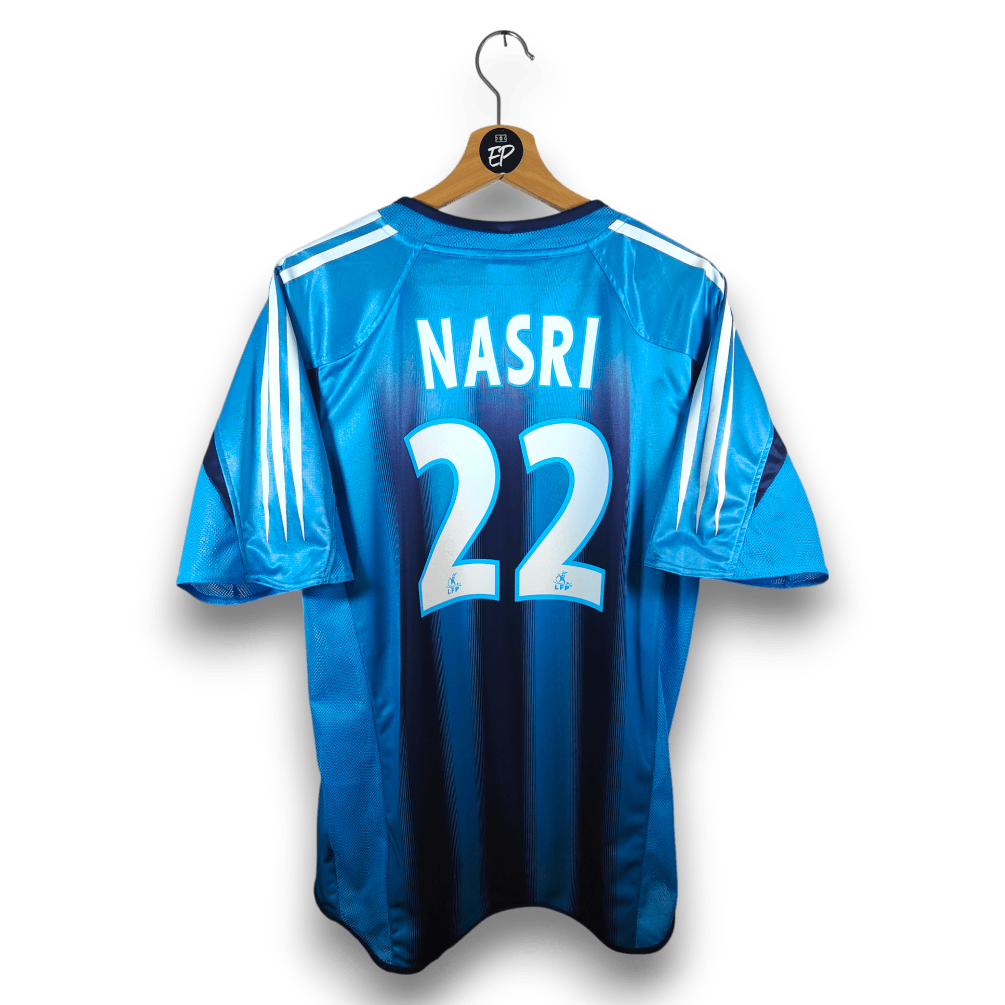 2004 - 05 Olympique Marseille Away Shirt Nasri 22 - 9.5/10 - (M) - Eternal Pitch