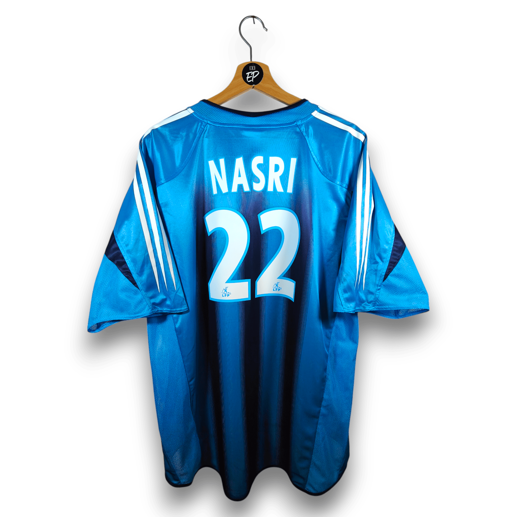 2004 - 05 Olympique Marseille Away Shirt Nasri 22 - 9.5/10 - (XL) - Eternal Pitch