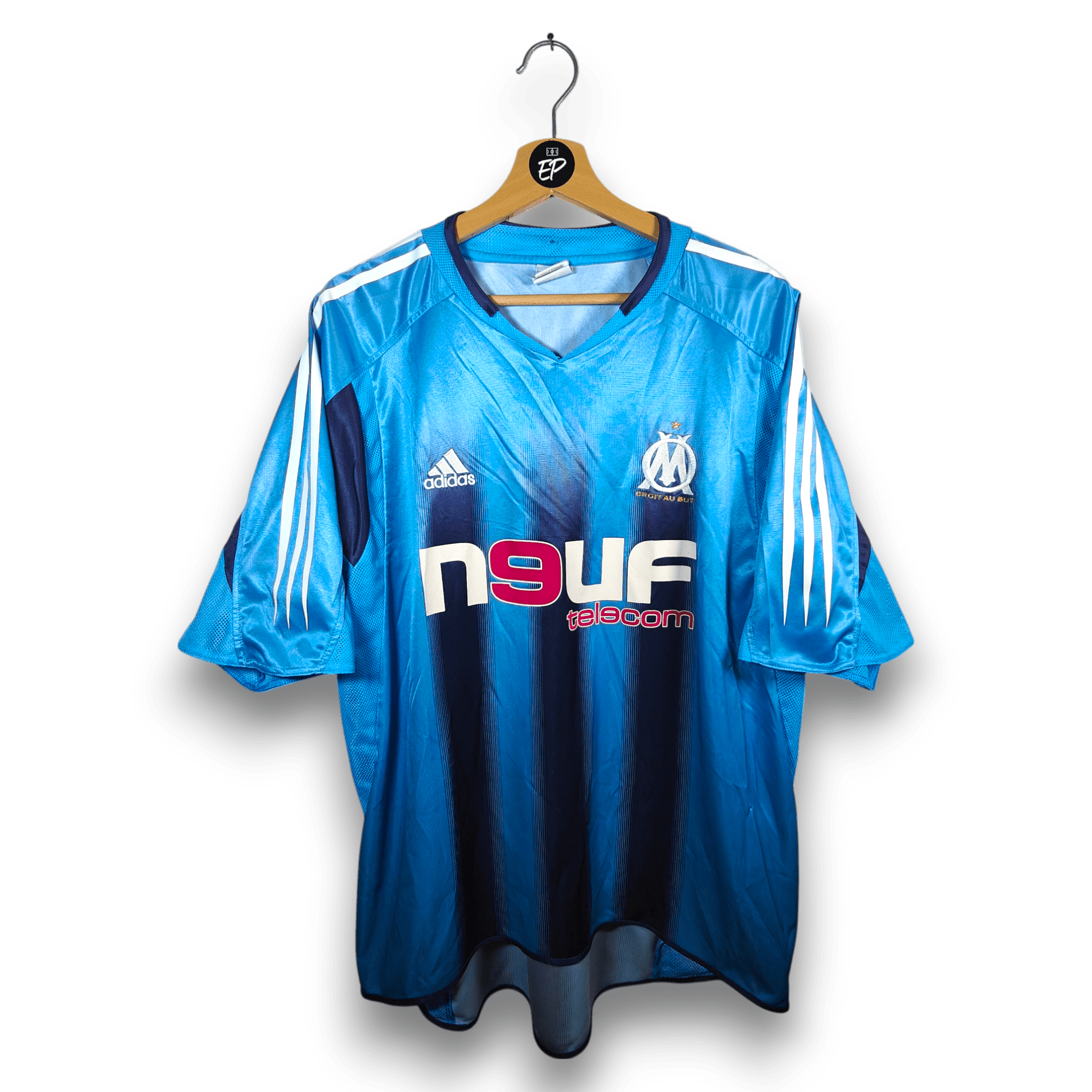 2004 - 05 Olympique Marseille Away Shirt Taiwo 3 - 8.5/10 - (XL) - Eternal Pitch