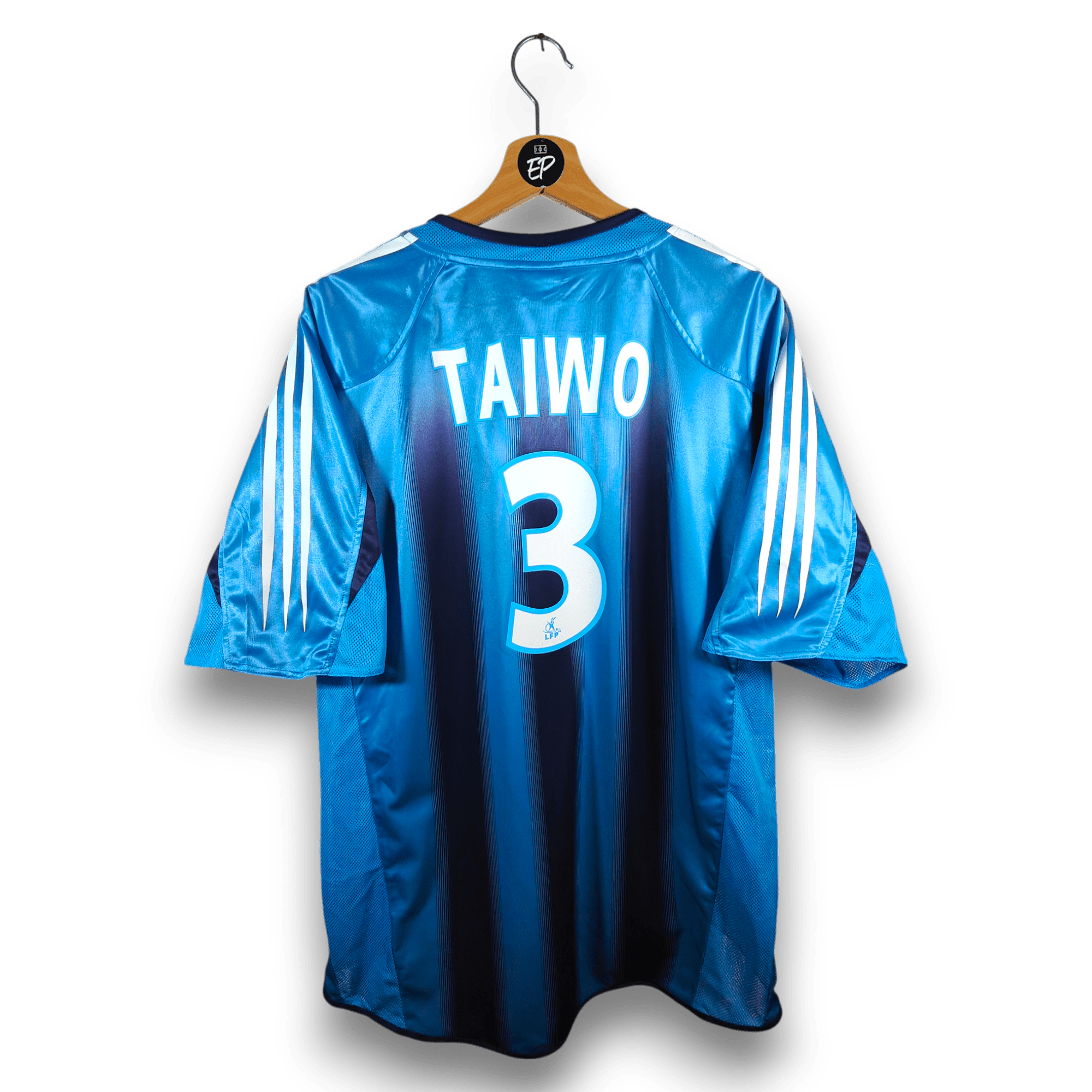 2004 - 05 Olympique Marseille Away Shirt Taiwo 3 - 8.5/10 - (XL) - Eternal Pitch