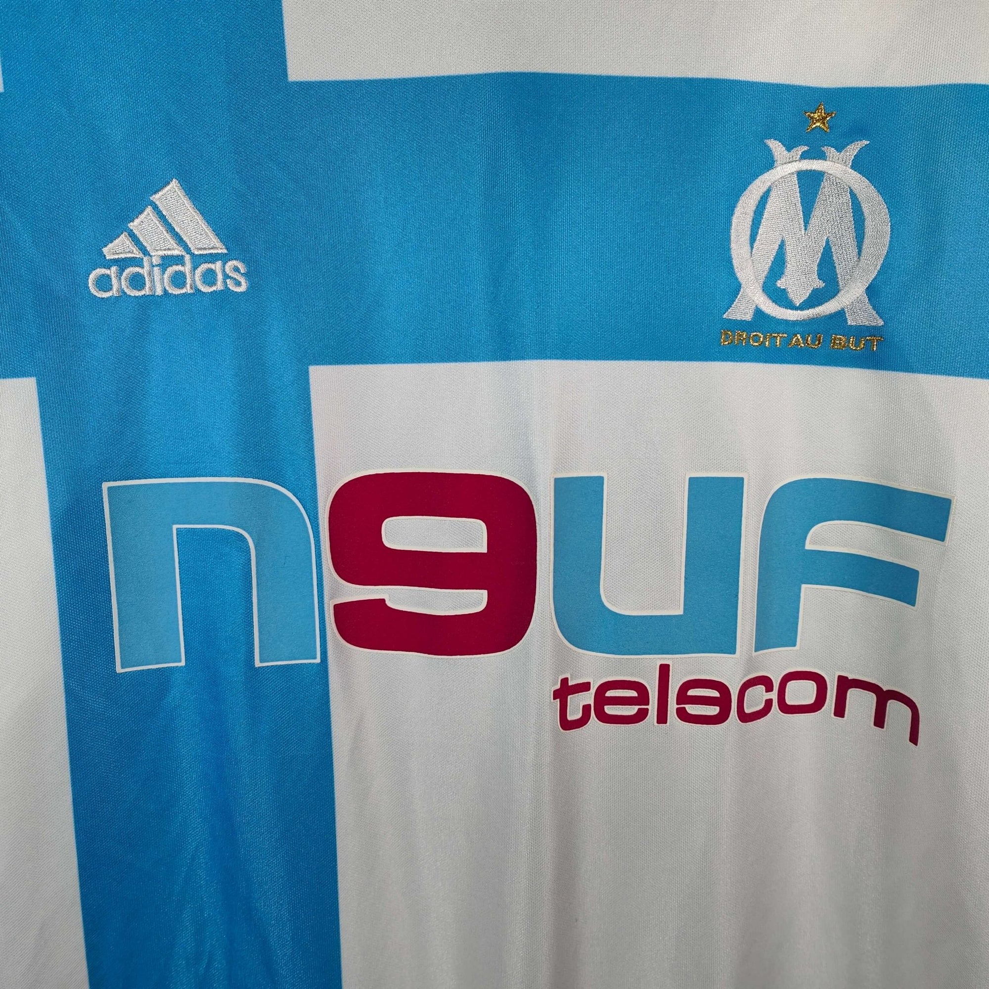 2004 - 05 Olympique Marseille Home Shirt Lizarazu 3 - 9.5/10 - (XL) - Eternal Pitch