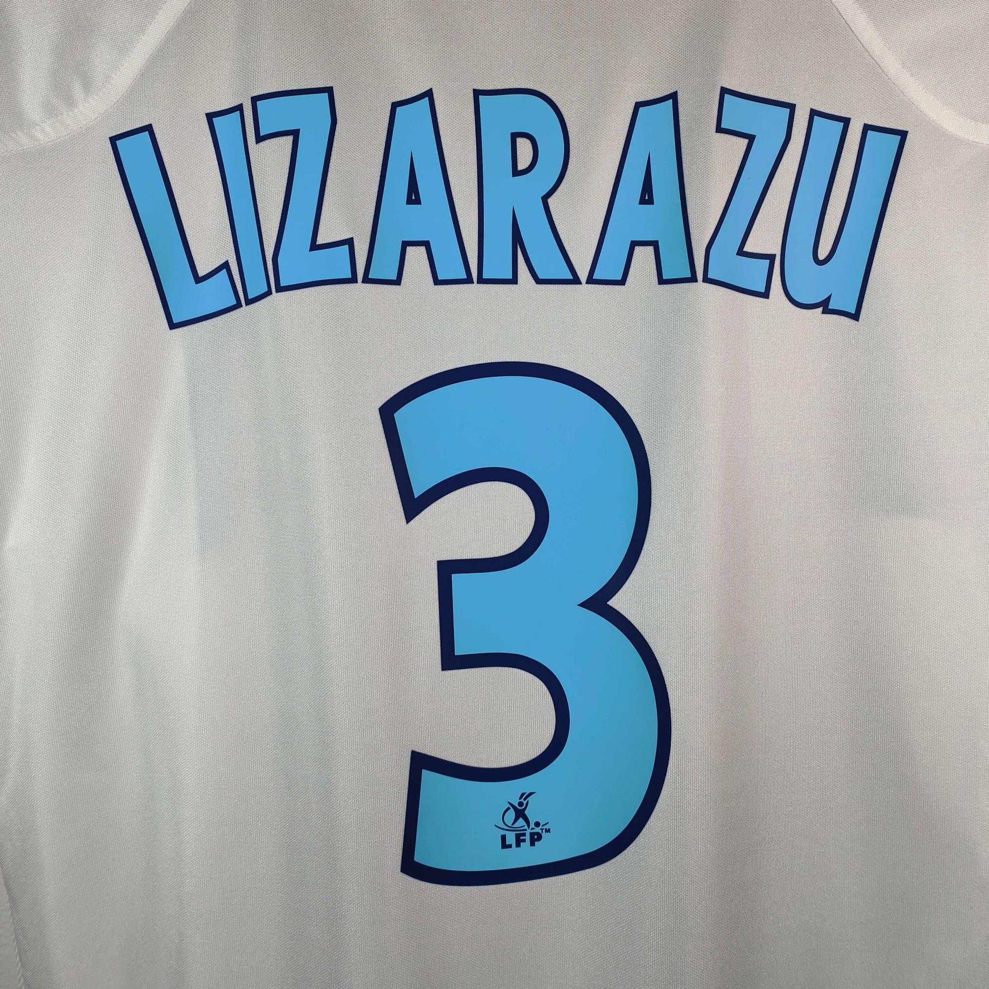 2004 - 05 Olympique Marseille Home Shirt Lizarazu 3 - 9.5/10 - (XL) - Eternal Pitch