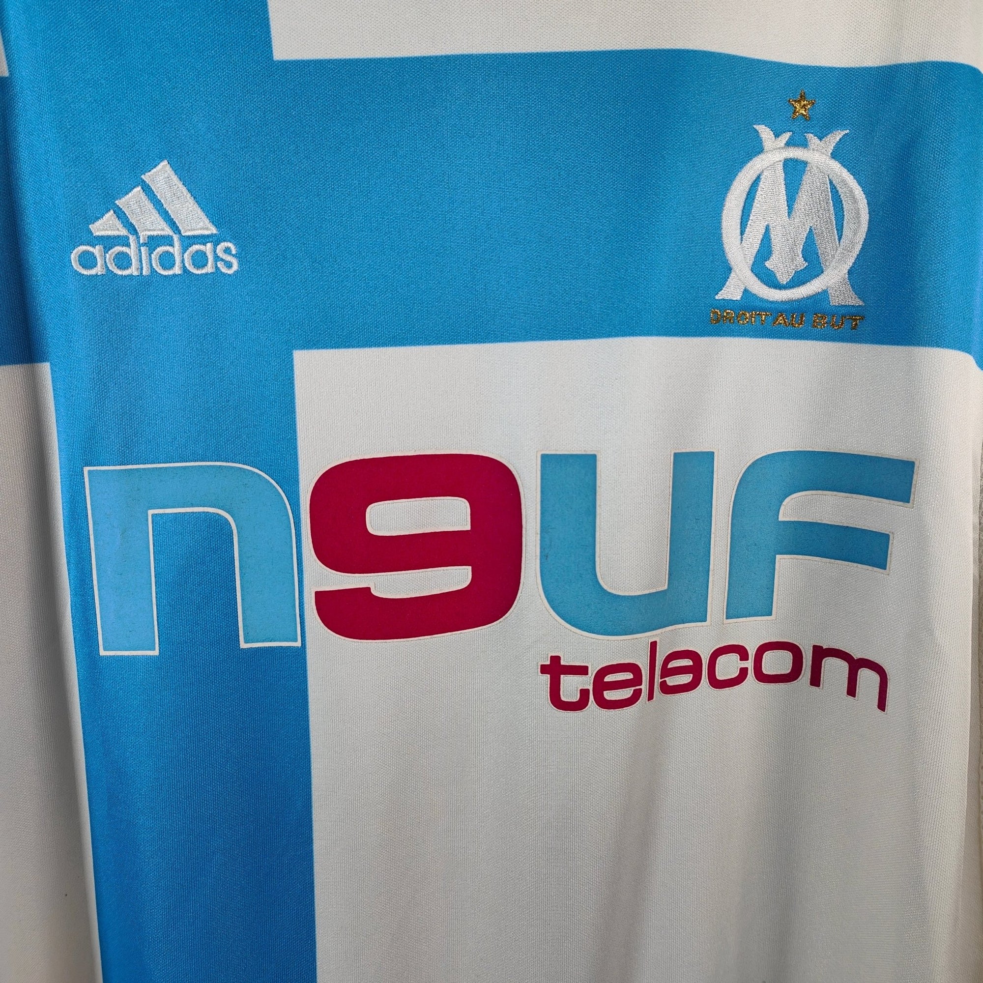 2004 - 05 Olympique Marseille Home Shirt Nasri 22 - 7/10 - (L) - Eternal Pitch
