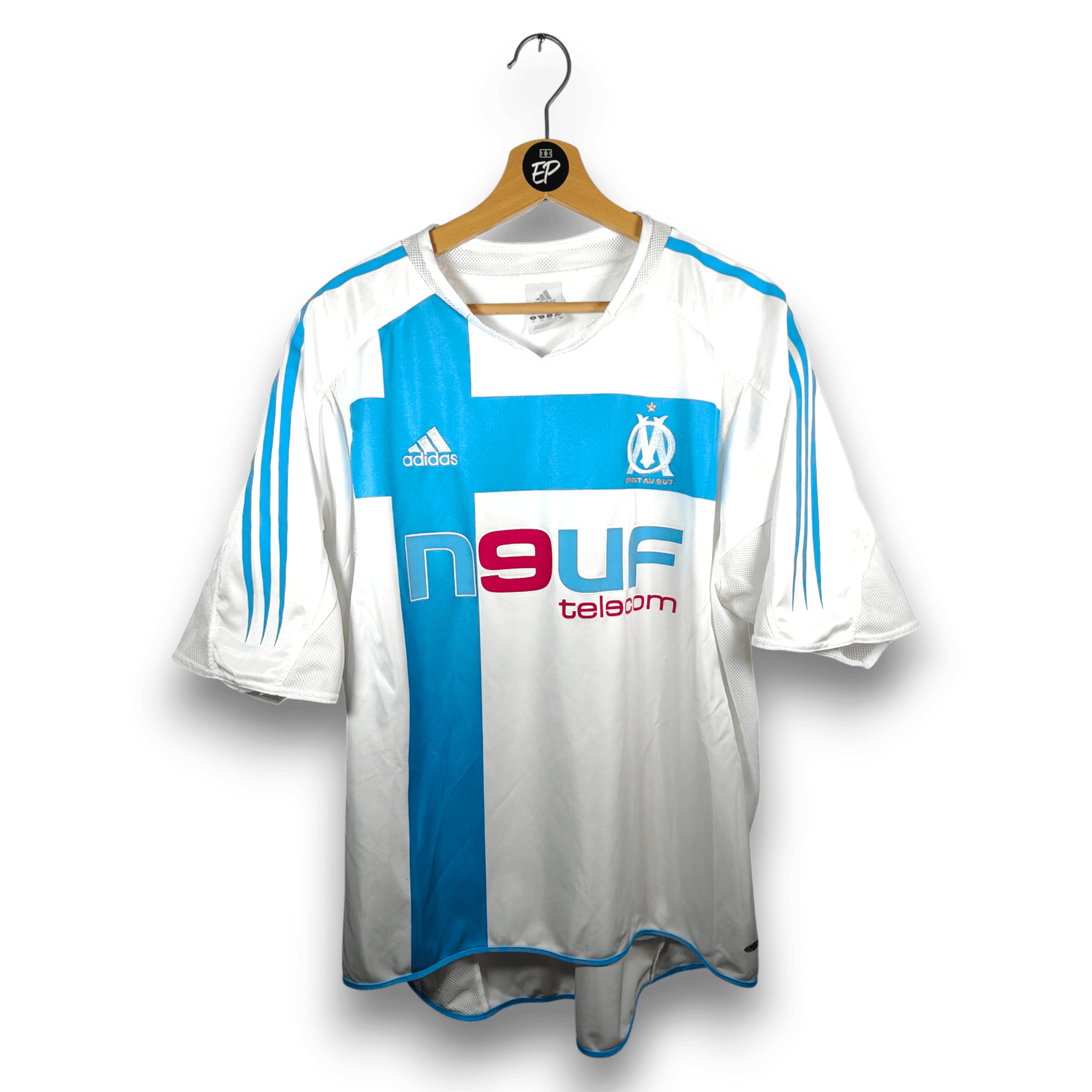 2004 - 05 Olympique Marseille Home Shirt Nasri 22 - 8.5/10 - (XL) - Eternal Pitch