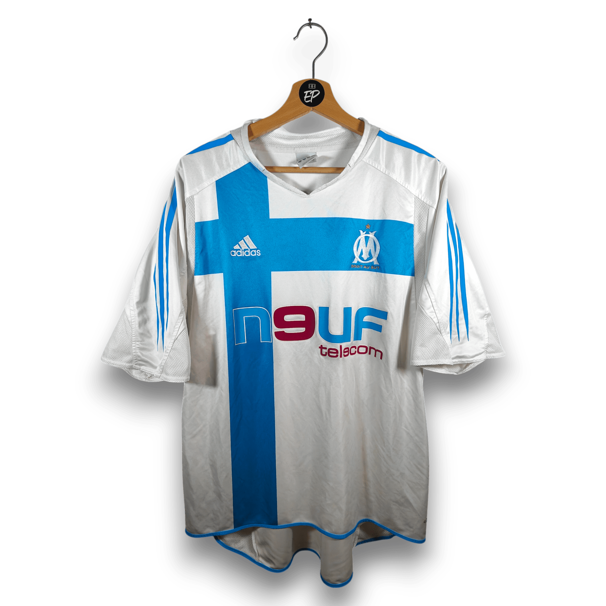 2004 - 05 Olympique Marseille Home Shirt Nasri 22 - 8.5/10 - (XL) - Eternal Pitch