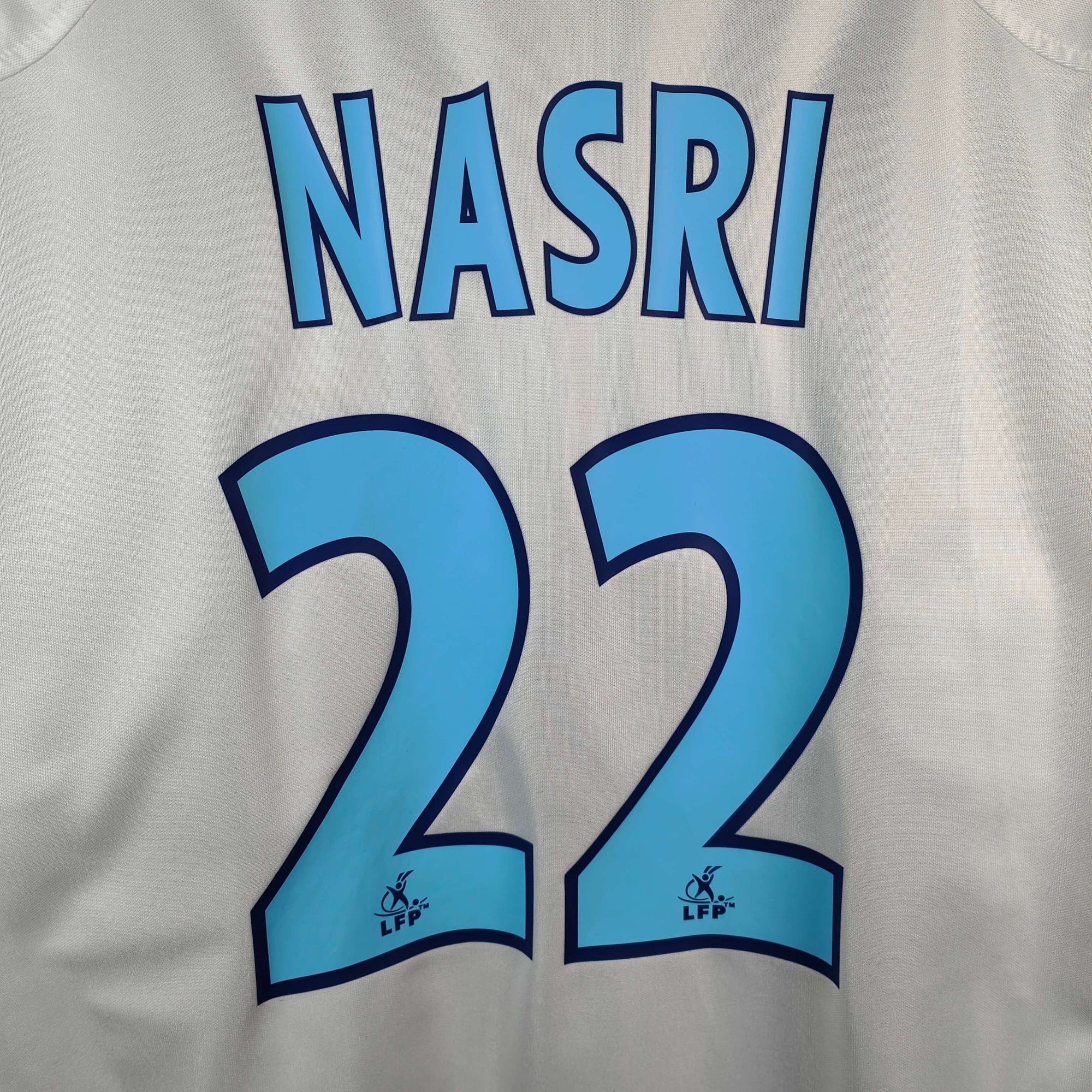 2004 - 05 Olympique Marseille Home Shirt Nasri 22 - 8.5/10 - (XL) - Eternal Pitch