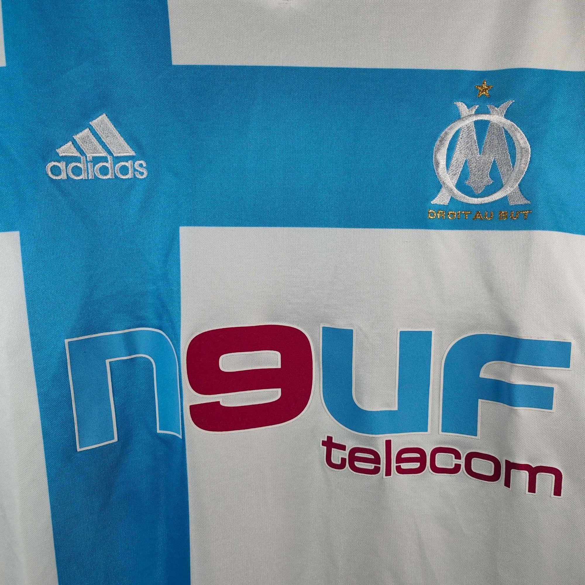 2004 - 05 Olympique Marseille Home Shirt Nasri 22 - 9.5/10 - (L) - Eternal Pitch