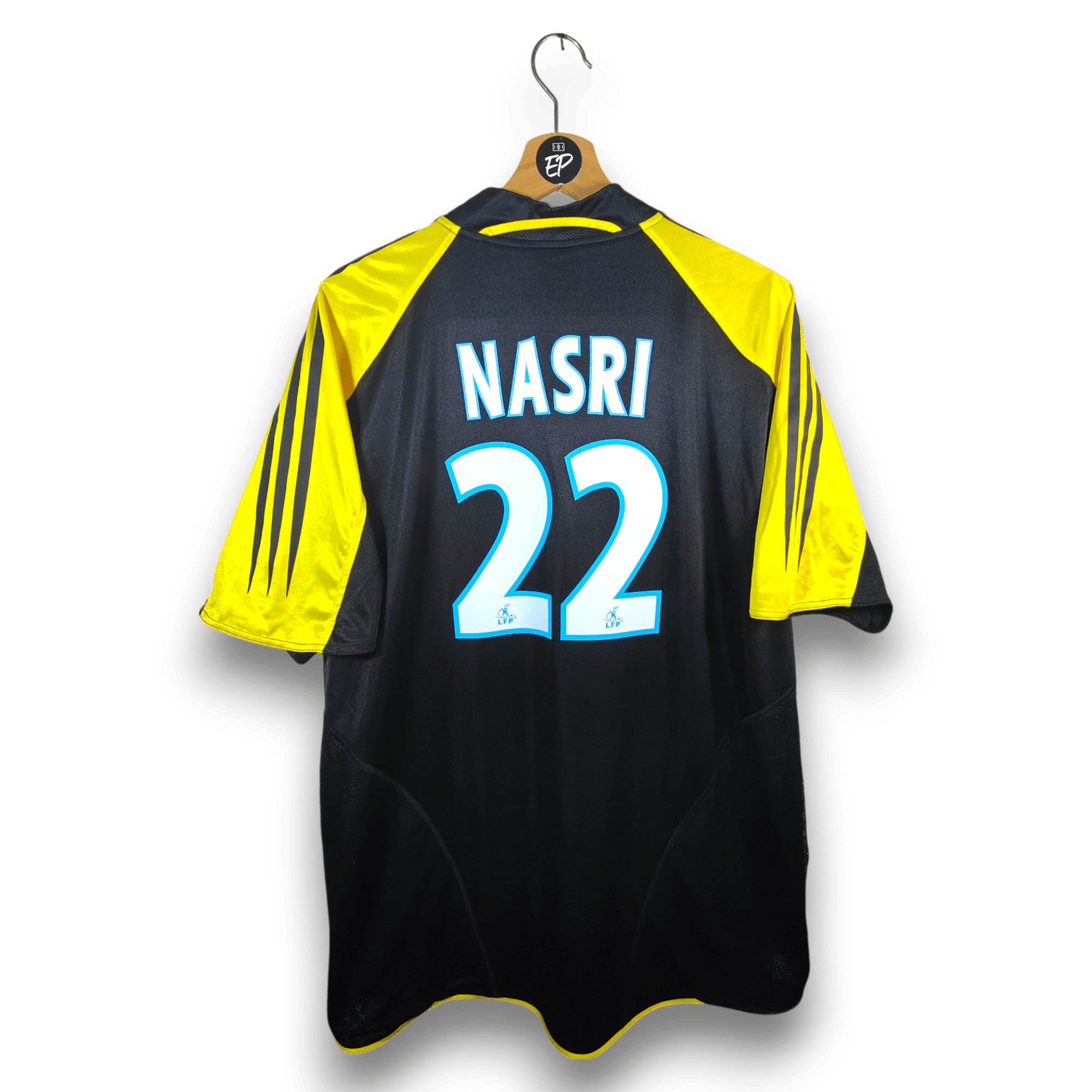 2004 - 05 Olympique Marseille Third Shirt Nasri 22 - 9.5/10 - (L) - Eternal Pitch
