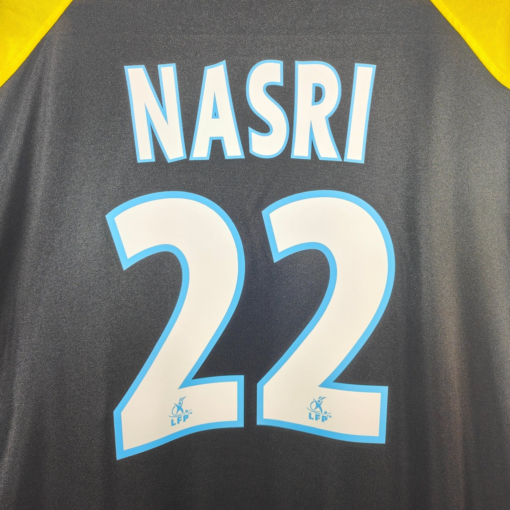 2004 - 05 Olympique Marseille Third Shirt Nasri 22 - 9.5/10 - (L) - Eternal Pitch