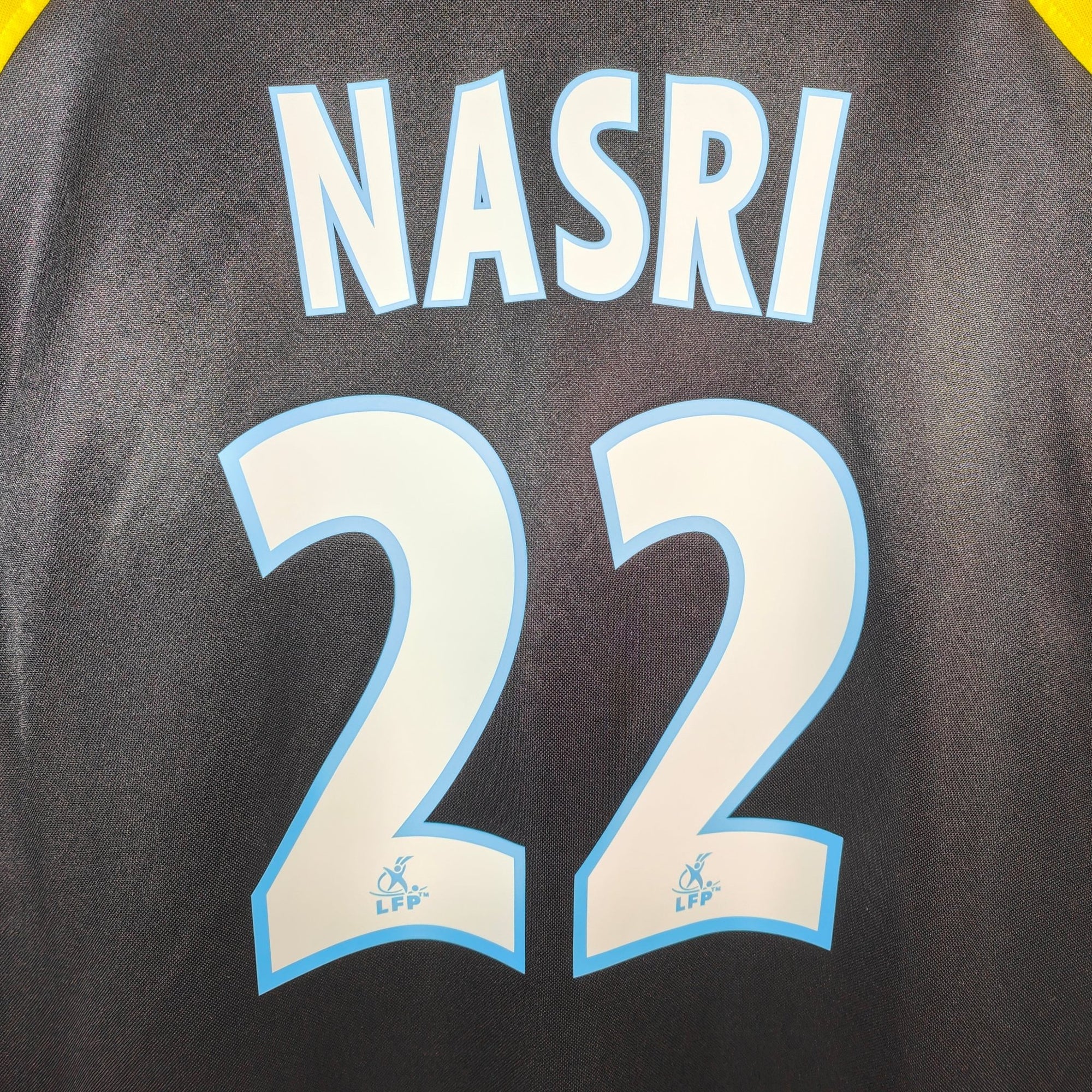 2004 - 05 Olympique Marseille Third Shirt Nasri 22 - 9.5/10 - (L) - Eternal Pitch
