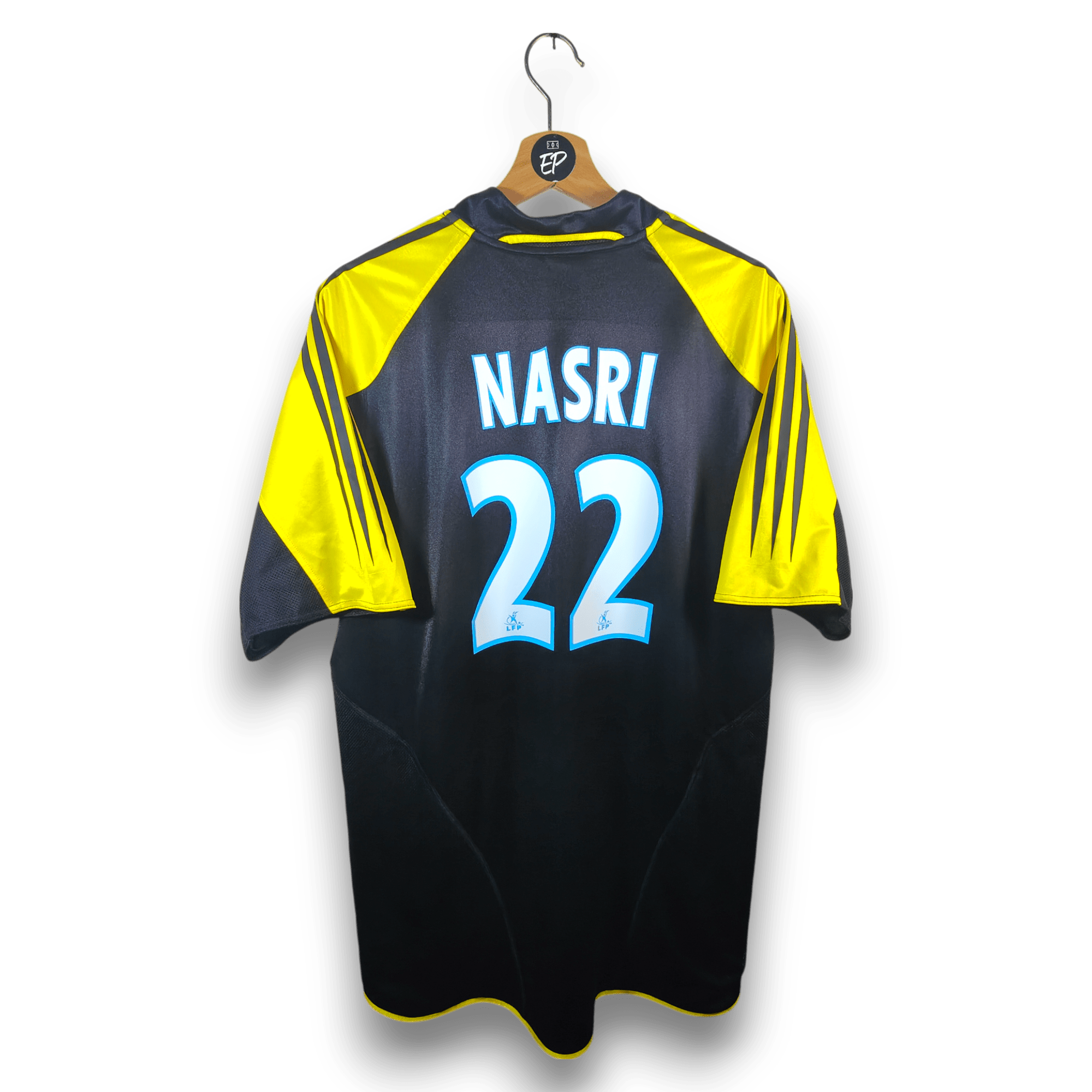 2004 - 05 Olympique Marseille Third Shirt Nasri 22 - 9.5/10 - (L) - Eternal Pitch
