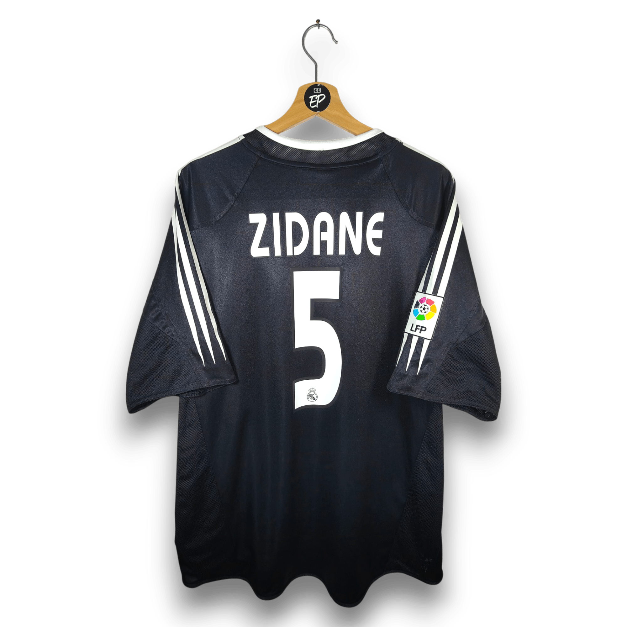 2004 - 05 Real Madrid Away Shirt Zidane 5 - 9/10 - (XL) - Eternal Pitch