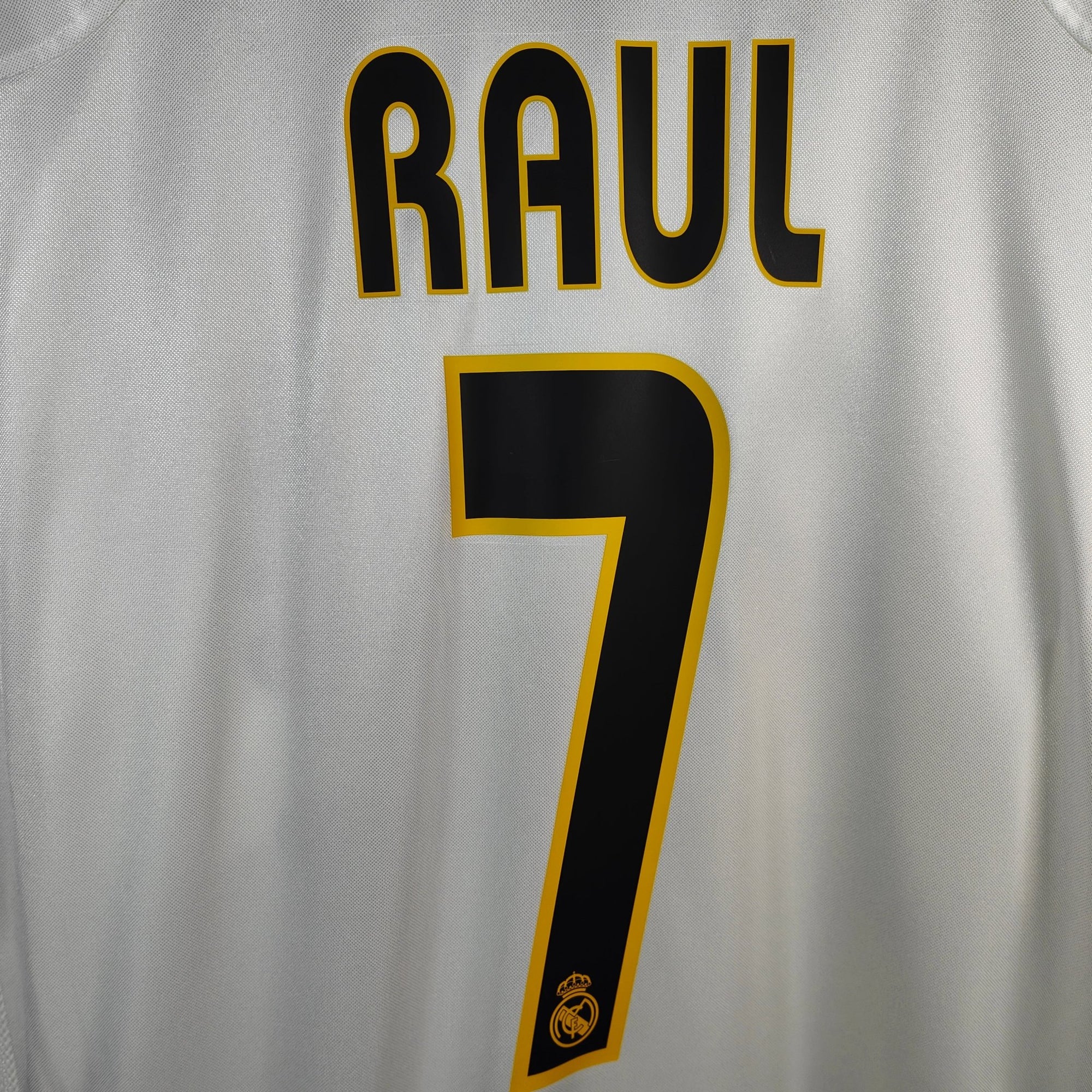 2004 - 05 Real Madrid Home Shirt Raul 7 - 8.5/10 - (XL) - Eternal Pitch