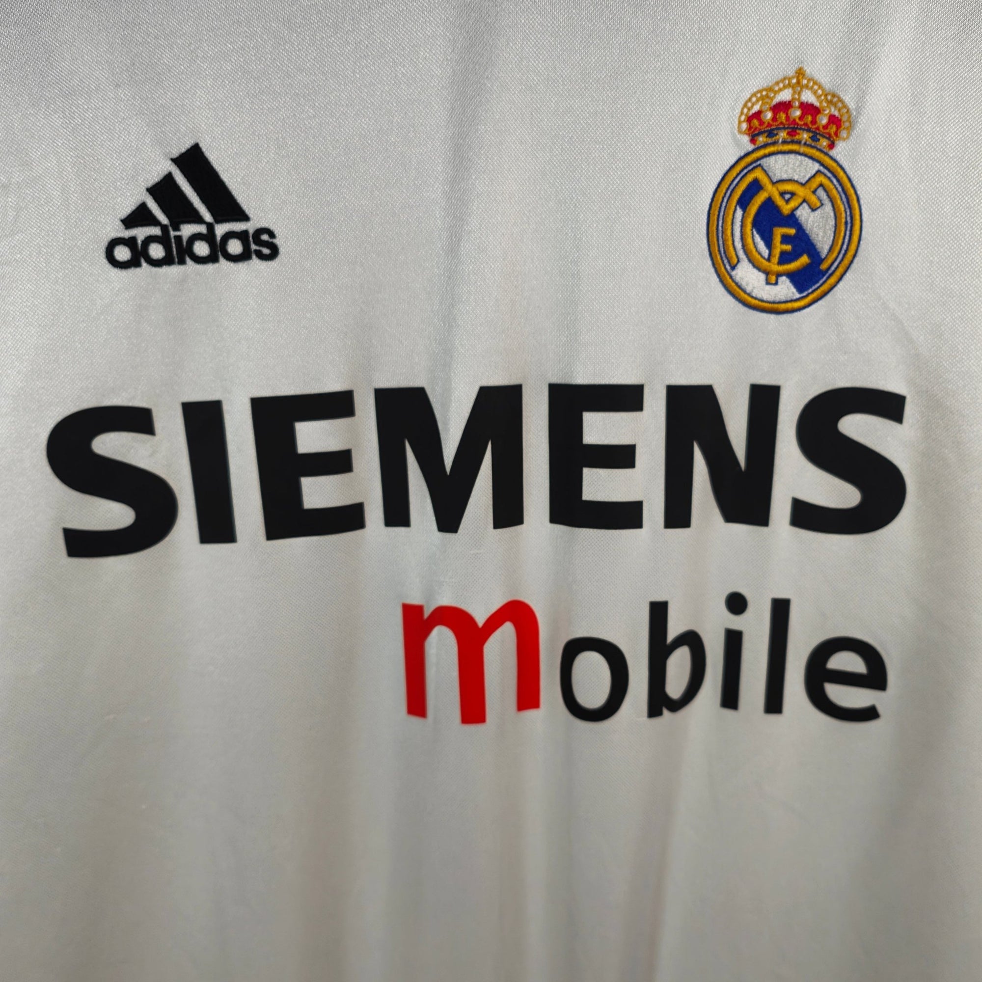 2004 - 05 Real Madrid Home Shirt Ronaldo 9 - 8.5/10 - (L) - Eternal Pitch