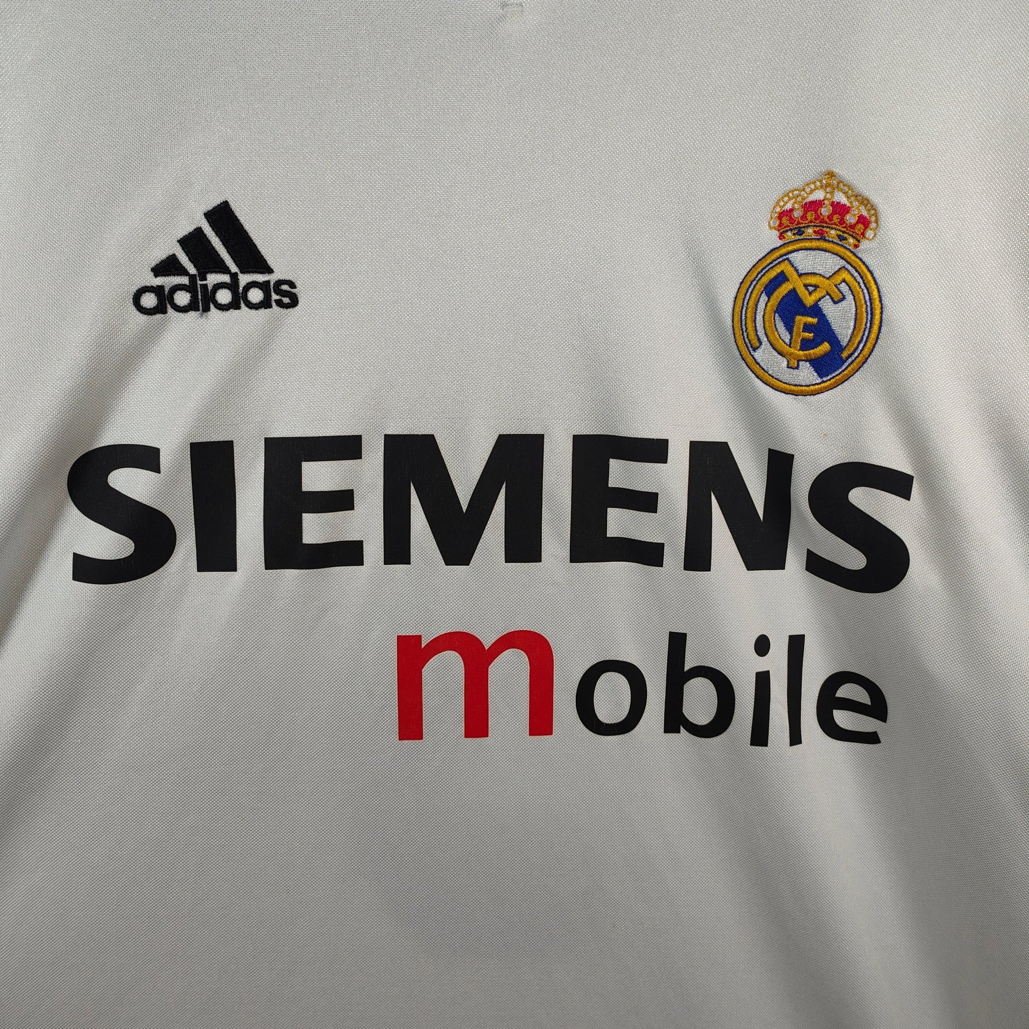 2004 - 05 Real Madrid Home Shirt Zidane 5 - 7.5/10 - (L) - Eternal Pitch