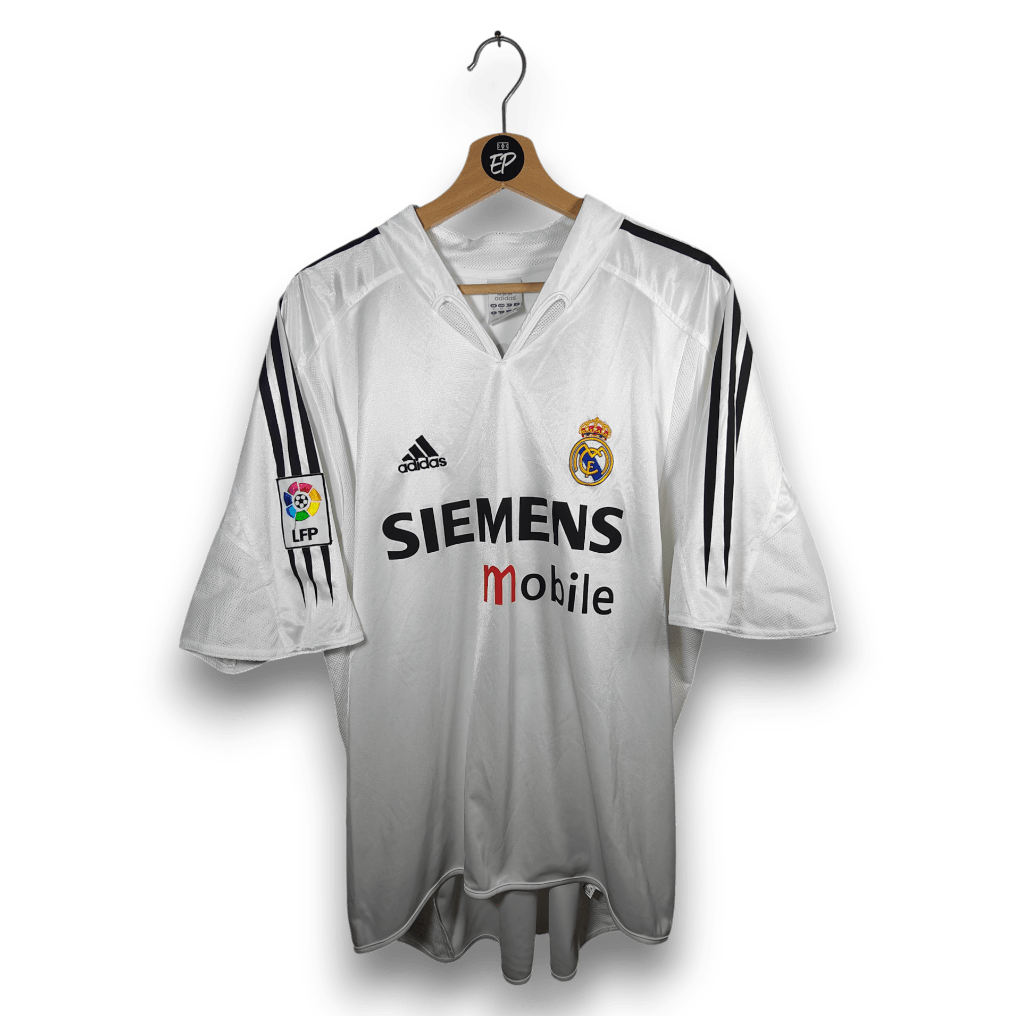 2004 - 05 Real Madrid Home Shirt Zidane 5 - 8.5/10 - (XL) - Eternal Pitch