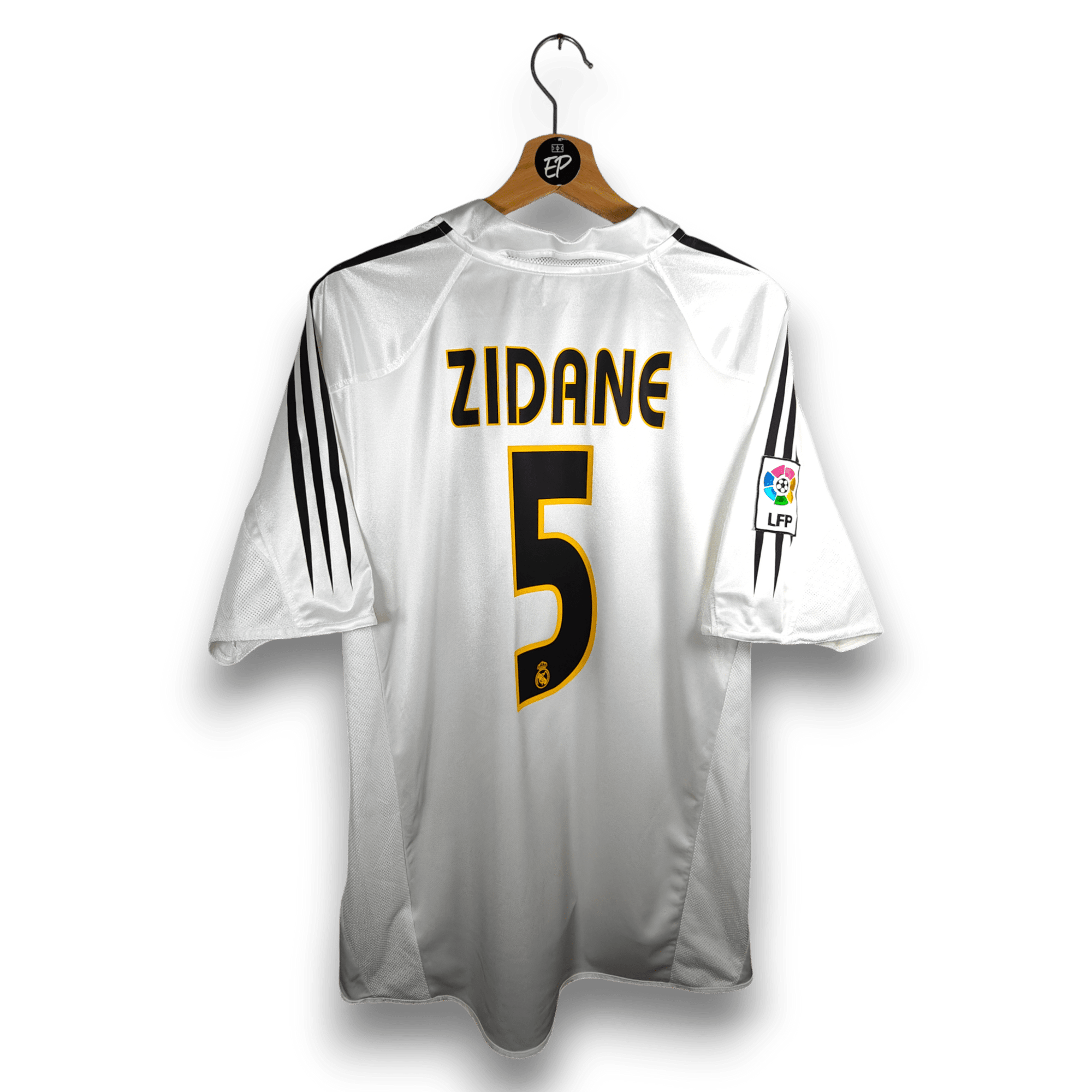 2004 - 05 Real Madrid Home Shirt Zidane 5 - 9/10 - (L) - Eternal Pitch