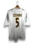 2004 - 05 Real Madrid Home Shirt Zidane 5 - 9/10 - (L) - Eternal Pitch