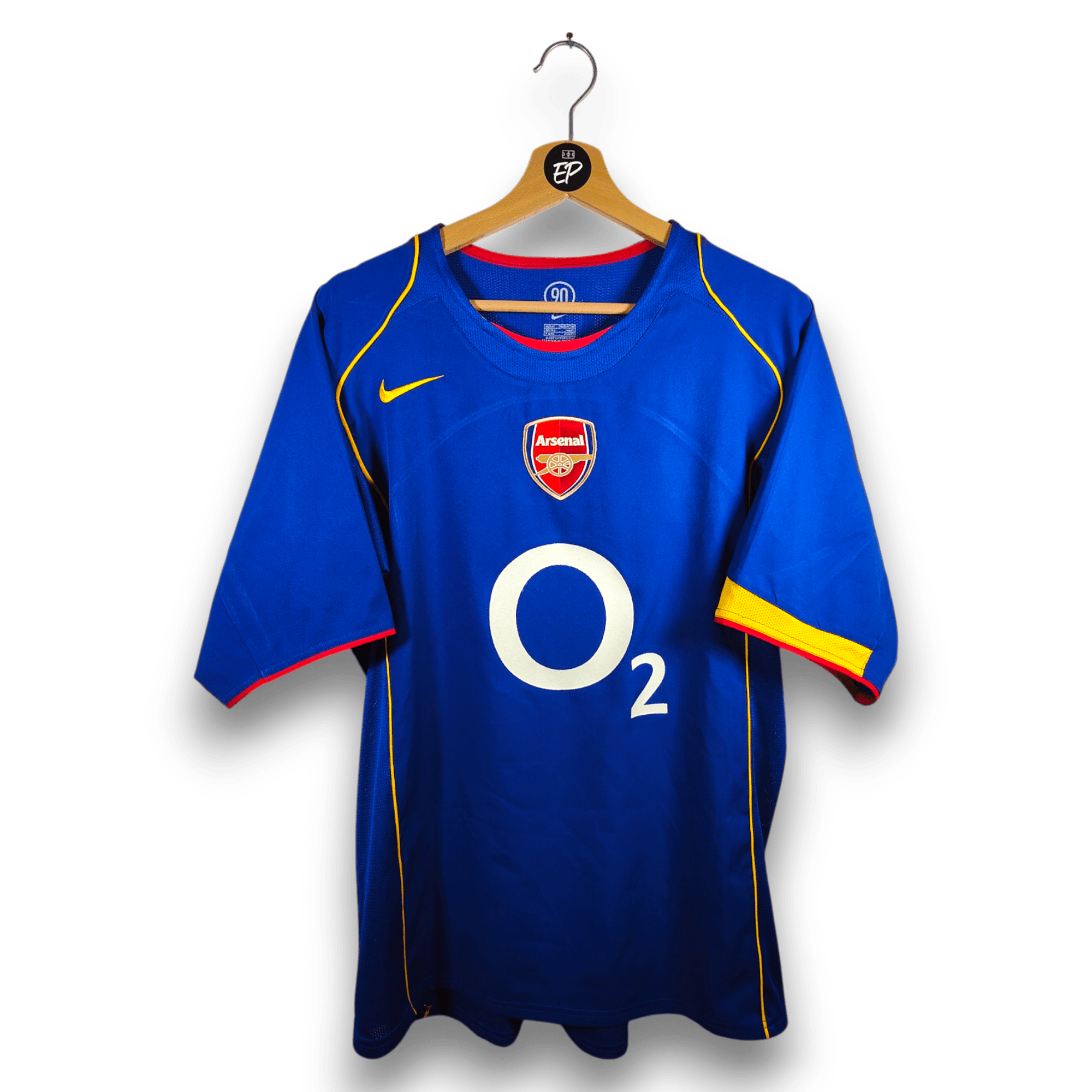 2004 - 06 Arsenal Away Shirt Bergkamp 10 - 7/10 - (M) - Eternal Pitch