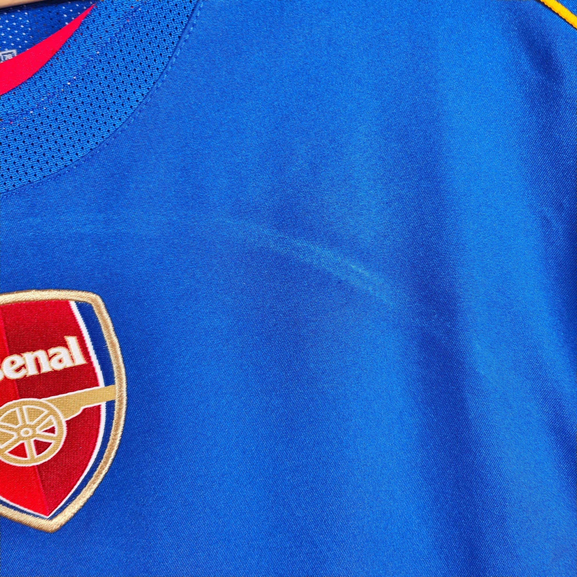 2004 - 06 Arsenal Away Shirt Bergkamp 10 - 7/10 - (M) - Eternal Pitch