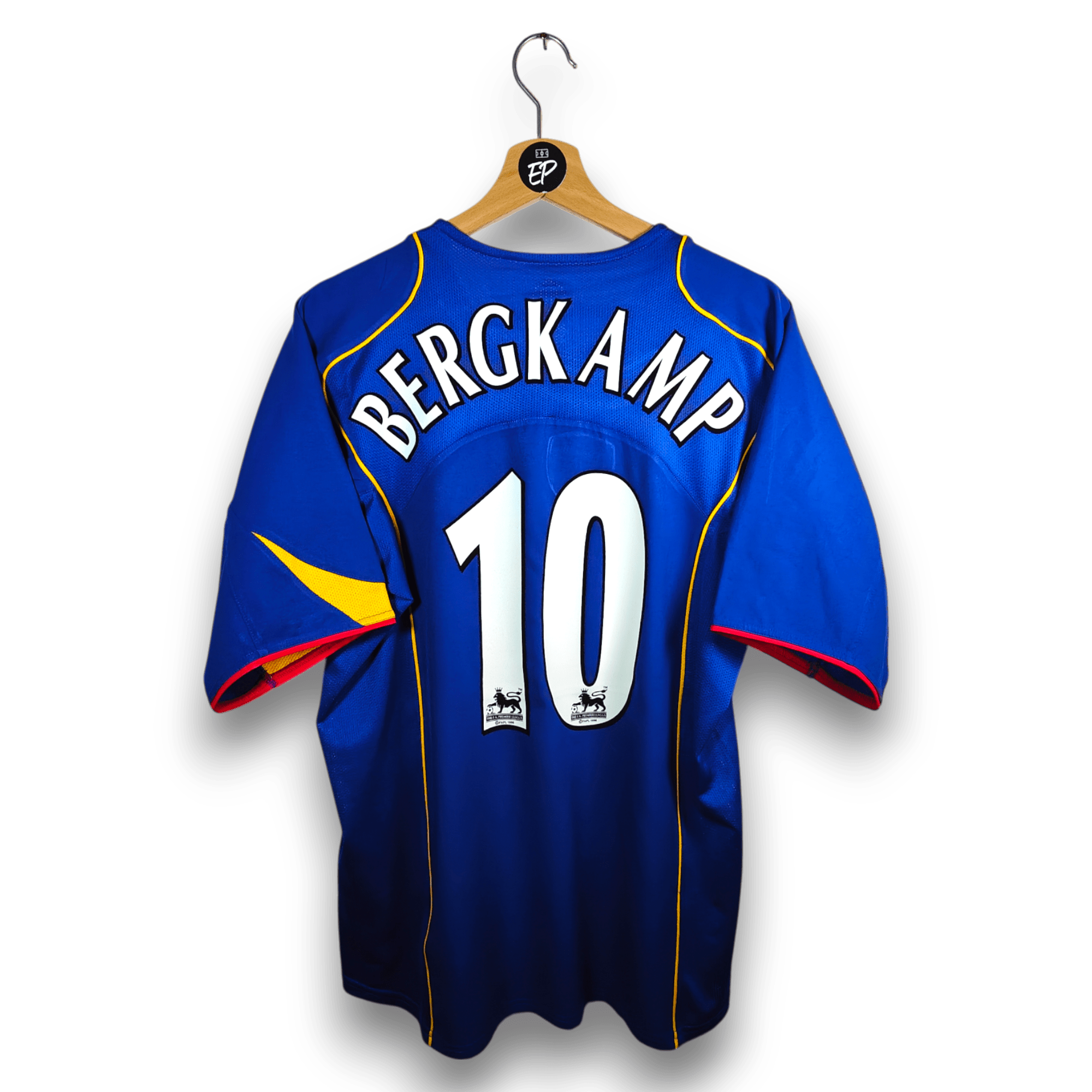 2004 - 06 Arsenal Away Shirt Bergkamp 10 - 7/10 - (M) - Eternal Pitch
