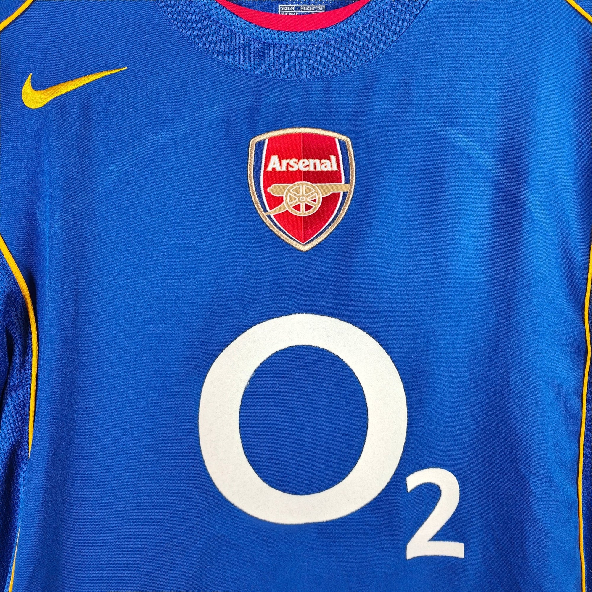 2004 - 06 Arsenal Away Shirt Bergkamp 10 - 7/10 - (M) - Eternal Pitch