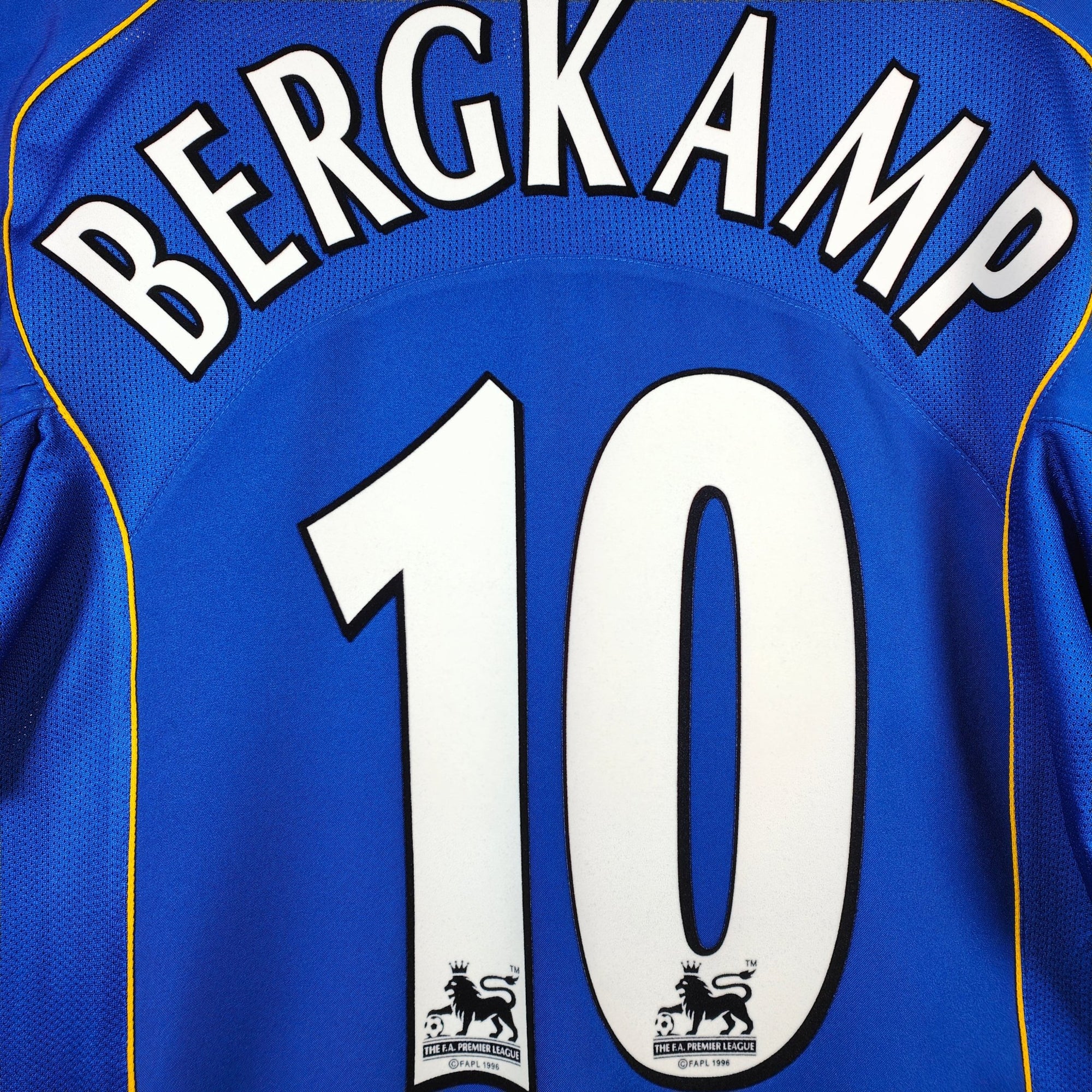 2004 - 06 Arsenal Away Shirt Bergkamp 10 - 9/10 - (M) - Eternal Pitch
