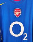 2004 - 06 Arsenal Away Shirt Bergkamp 10 - 9/10 - (M) - Eternal Pitch