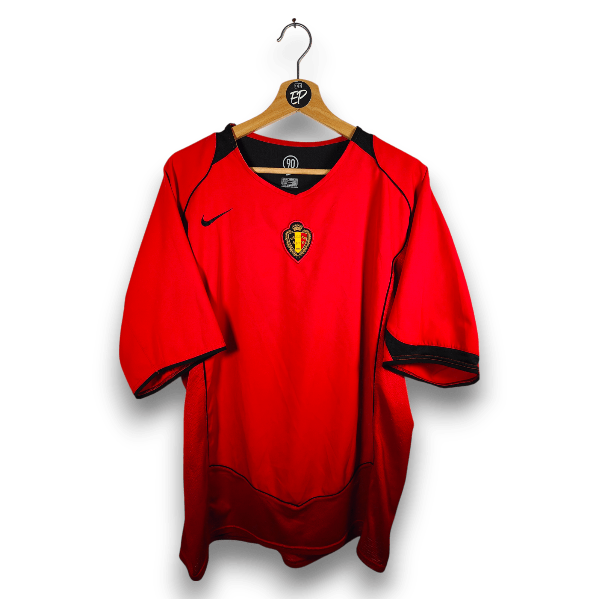 2004 - 06 Belgium Home Shirt - 9/10 - (XL) - Eternal Pitch