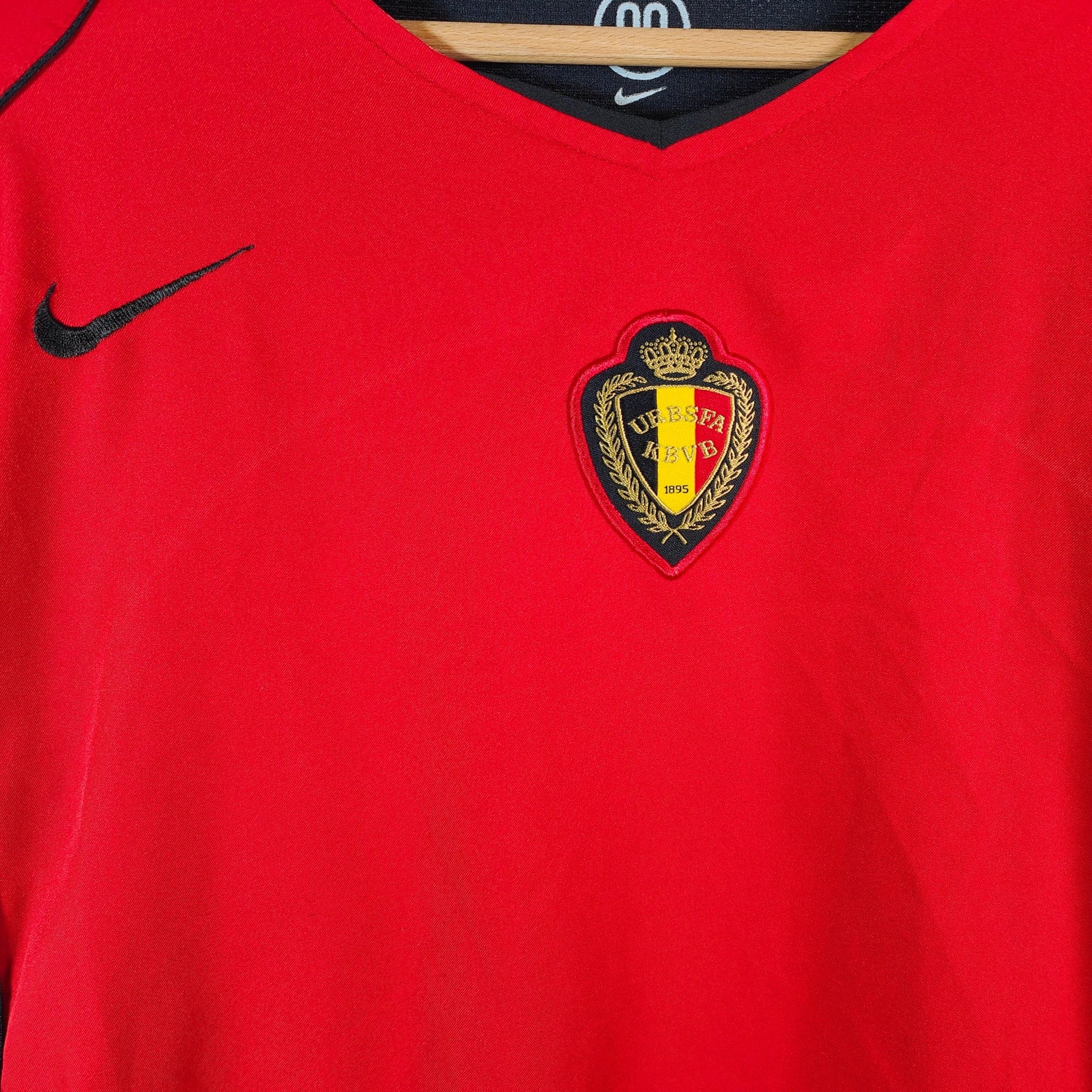 2004 - 06 Belgium Home Shirt - 9/10 - (XL) - Eternal Pitch