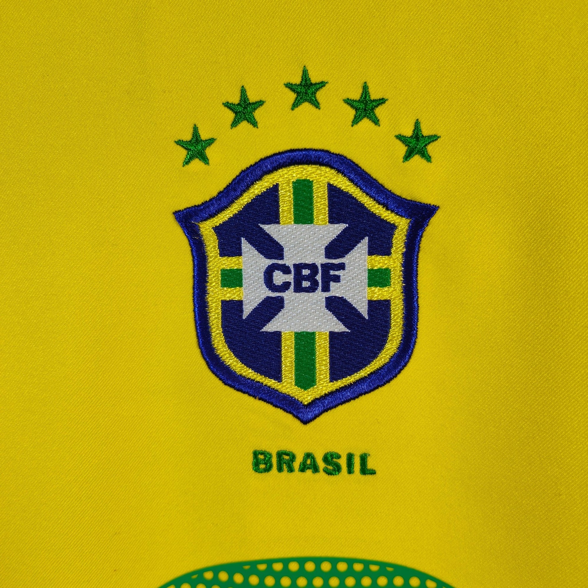 2004 - 06 Brazil Home Shirt Ronaldinho 10 - 9.5/10 - (M) - Eternal Pitch