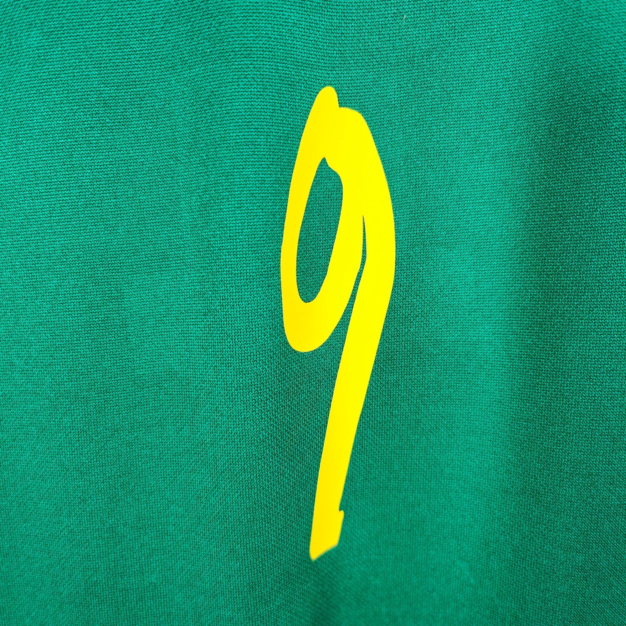 2004 - 06 Cameroon Home Shirt Eto&#39;o 9 - 7.5/10 - (L) - Eternal Pitch