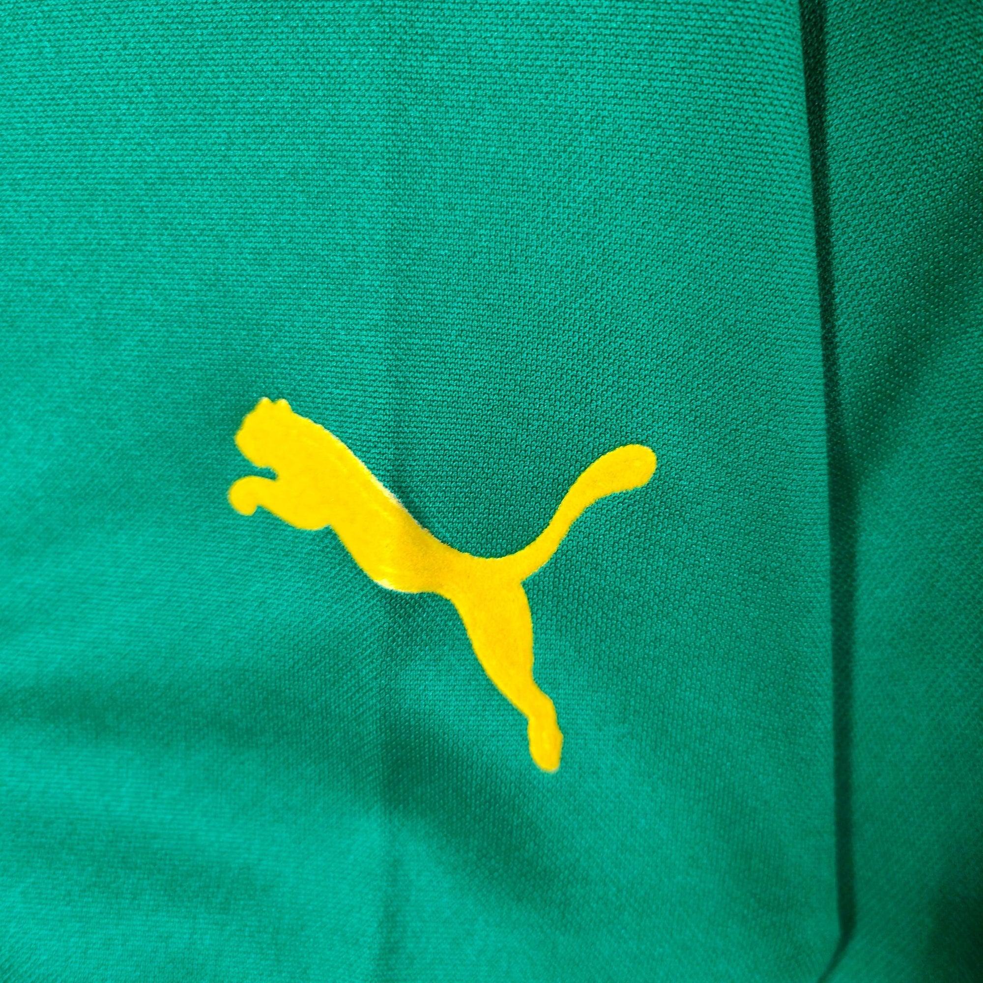2004 - 06 Cameroon Home Shirt Eto&#39;o 9 - 9/10 - (XL) - Eternal Pitch