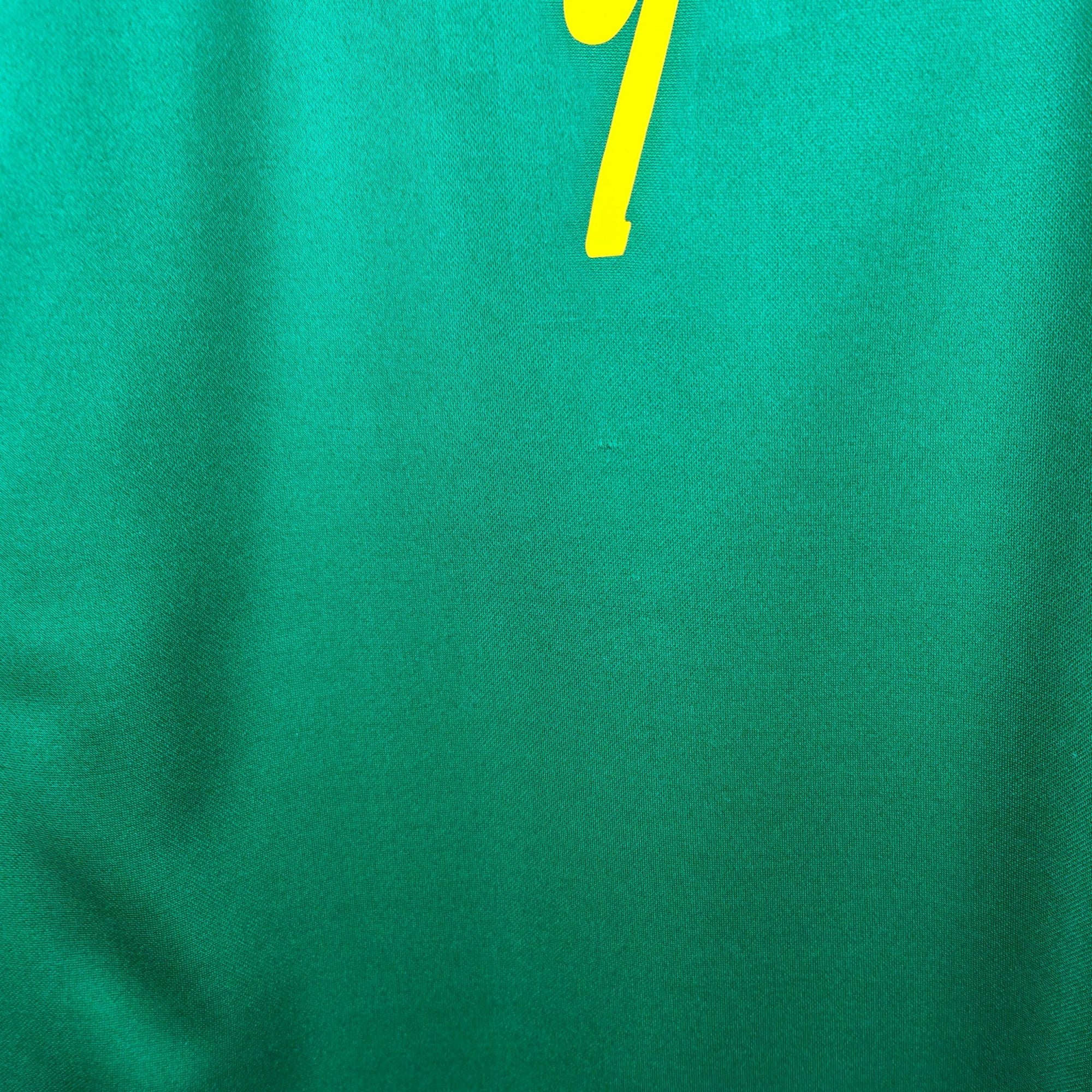 2004 - 06 Cameroon Home Shirt Eto&#39;o 9 - 9/10 - (XL) - Eternal Pitch