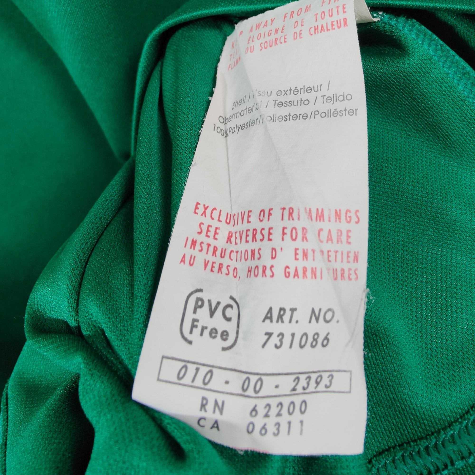 2004 - 06 Cameroon Home Shirt Eto&#39;o 9 - 9/10 - (XL) - Eternal Pitch