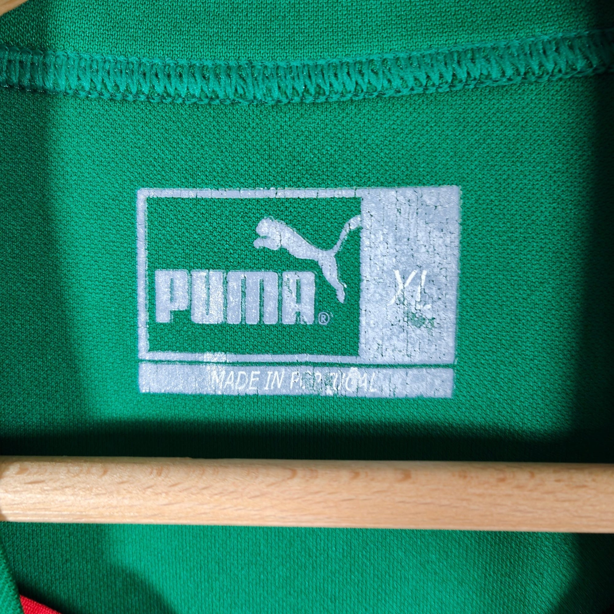 2004 - 06 Cameroon Home Shirt Eto&#39;o 9 - 9/10 - (XL) - Eternal Pitch