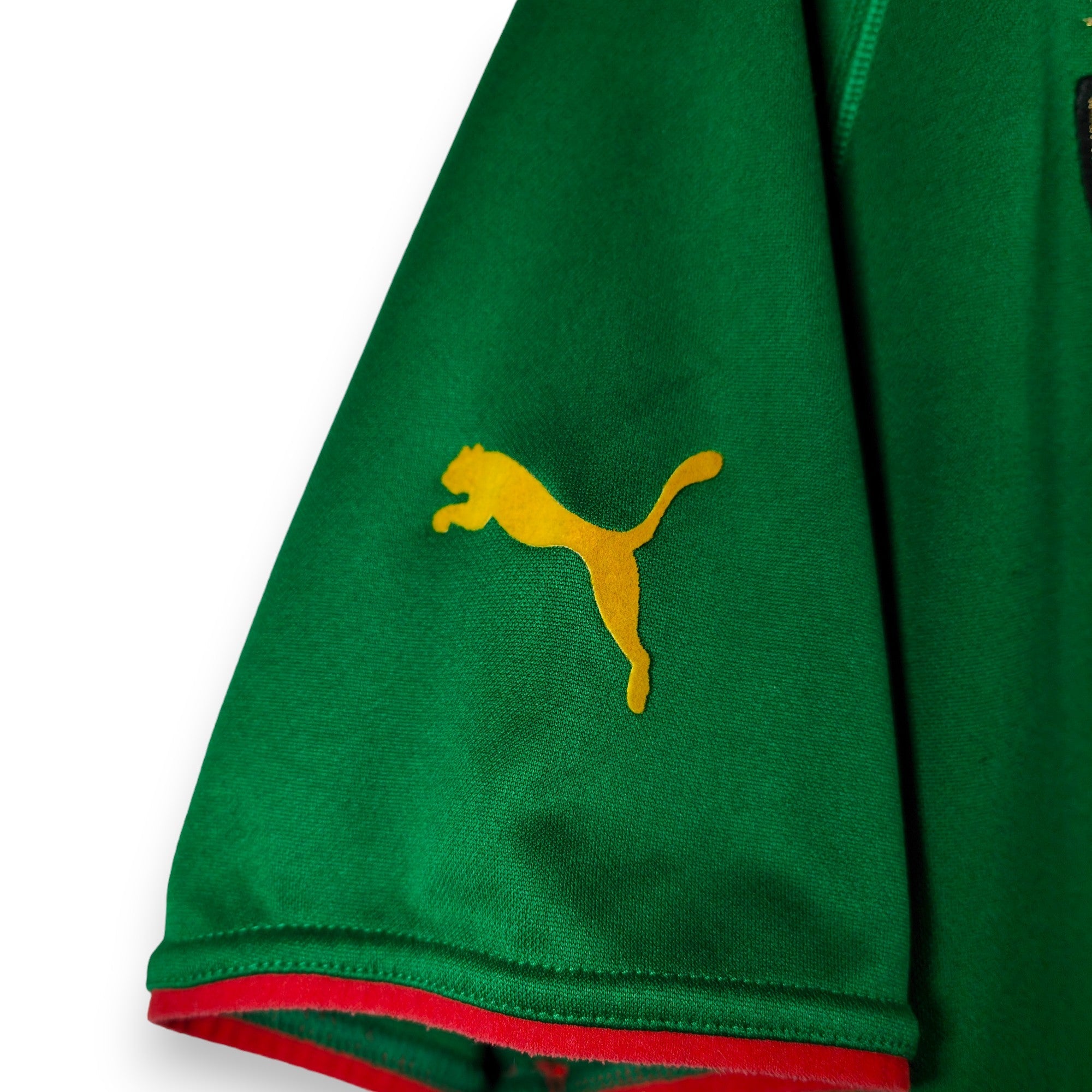 2004 - 06 Cameroon Home Shirt Eto'o 9 (M) - Eternal Pitch