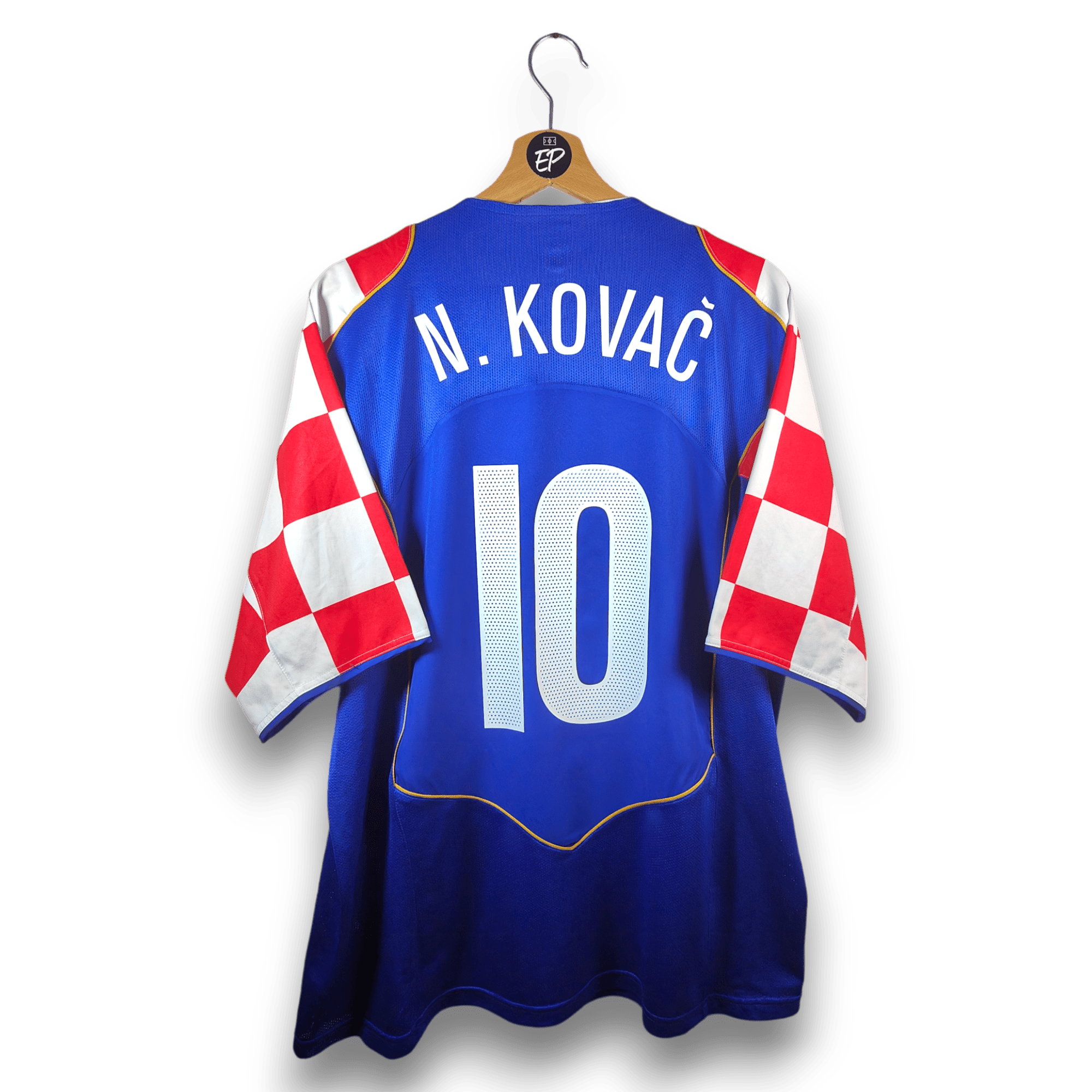 2004 - 06 Croatia Away Shirt Kovac 10 - 7.5/10 - (XL) - Eternal Pitch