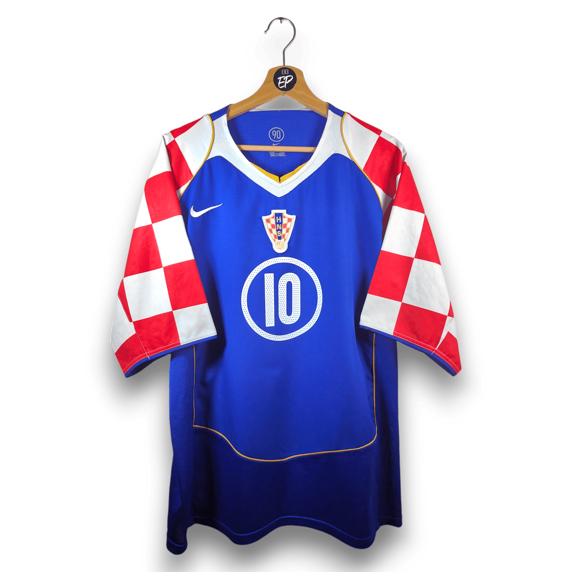 2004 - 06 Croatia Away Shirt Kovac 10 - 7.5/10 - (XL) - Eternal Pitch