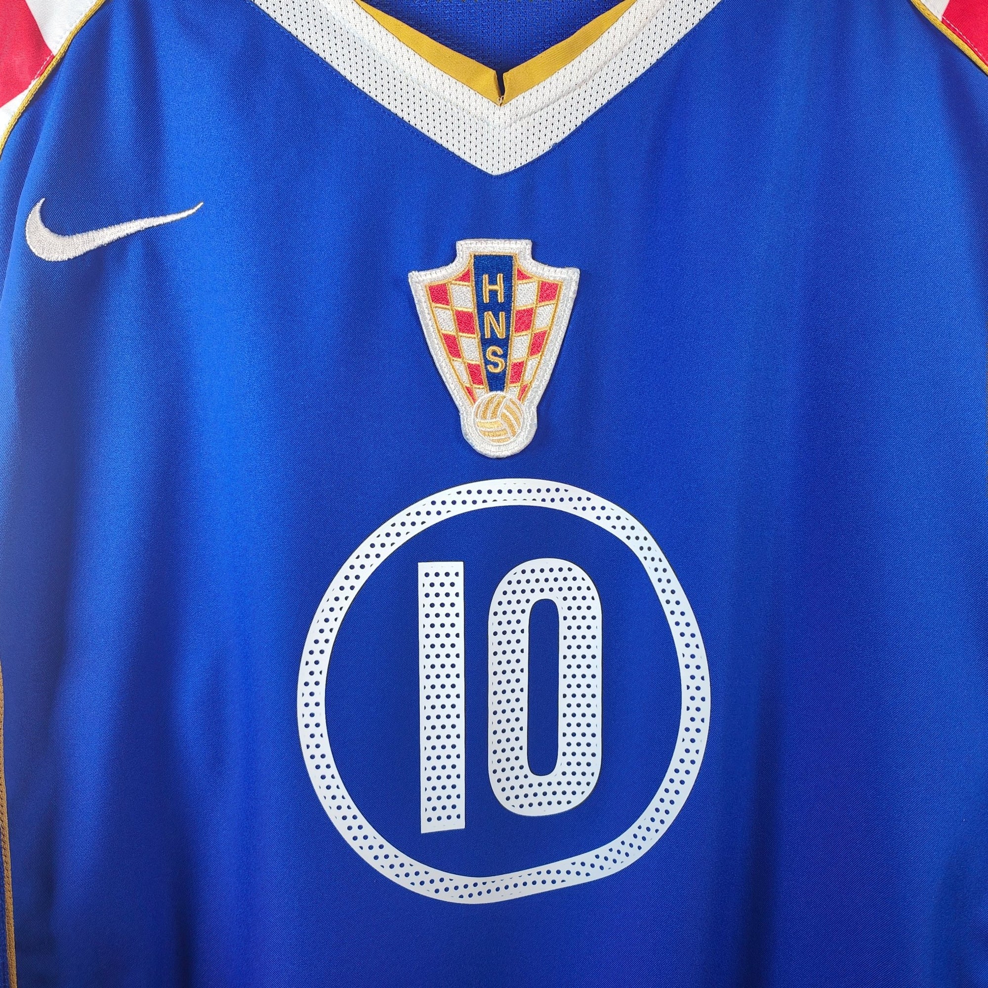 2004 - 06 Croatia Away Shirt Kovac 10 - 7.5/10 - (XL) - Eternal Pitch