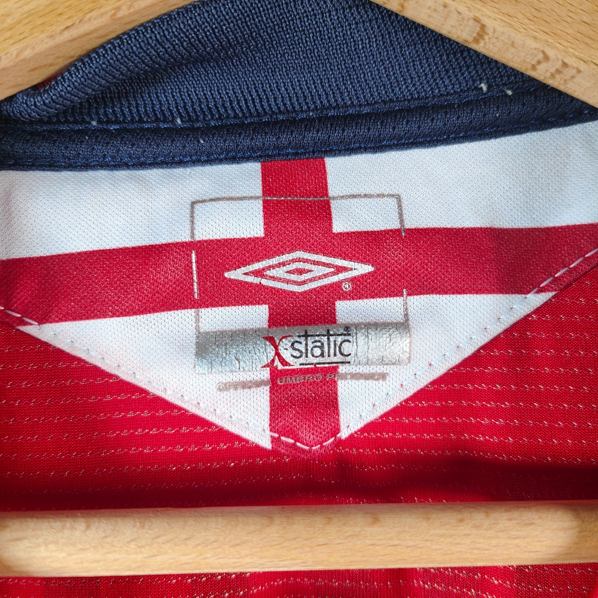 2004 - 06 England Away Shirt Beckham 7 - 7.5/10 - (M) - Eternal Pitch