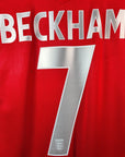 2004 - 06 England Away Shirt Beckham 7 - 7.5/10 - (M) - Eternal Pitch