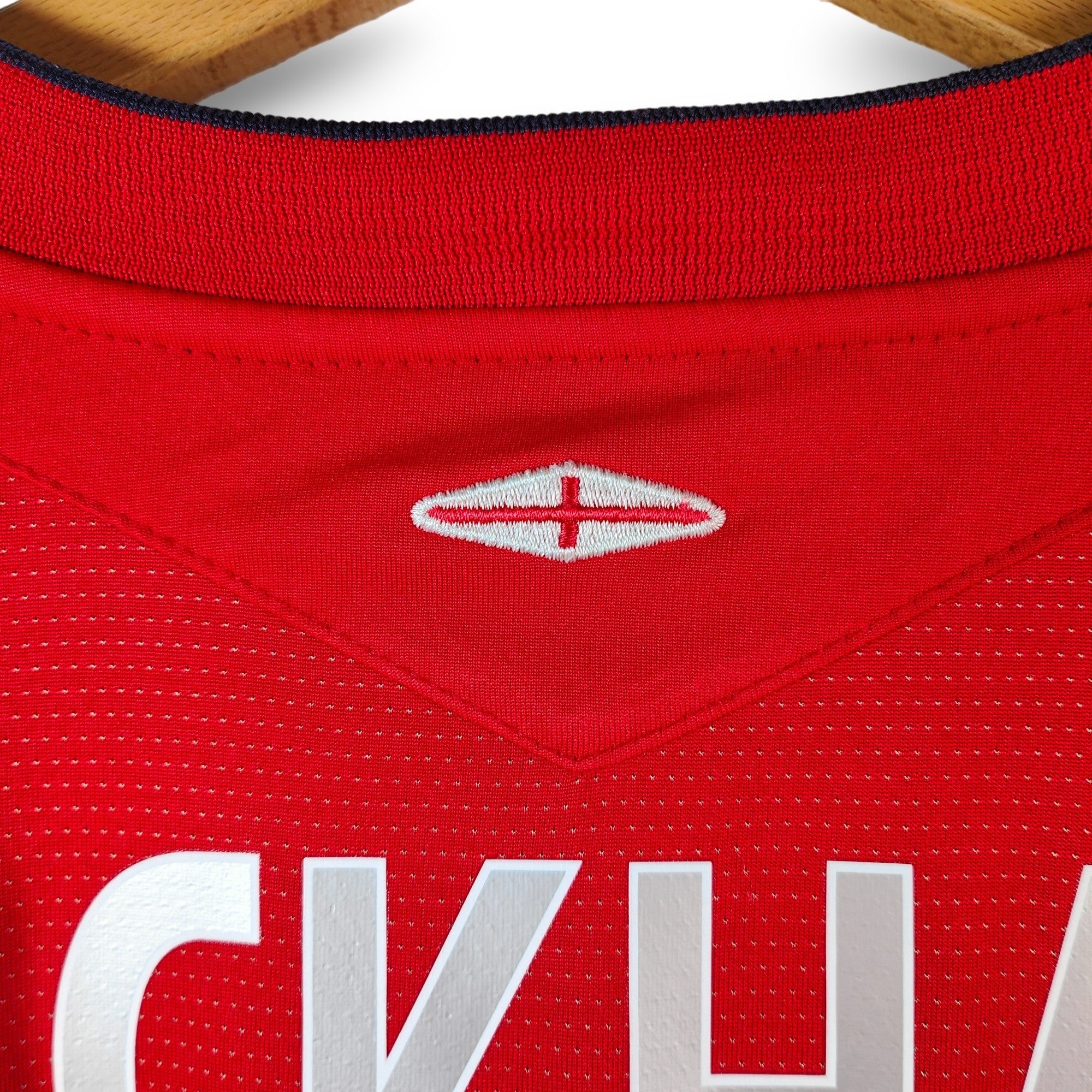 2004 - 06 England Away Shirt Beckham 7 - 7.5/10 - (XL) - Eternal Pitch