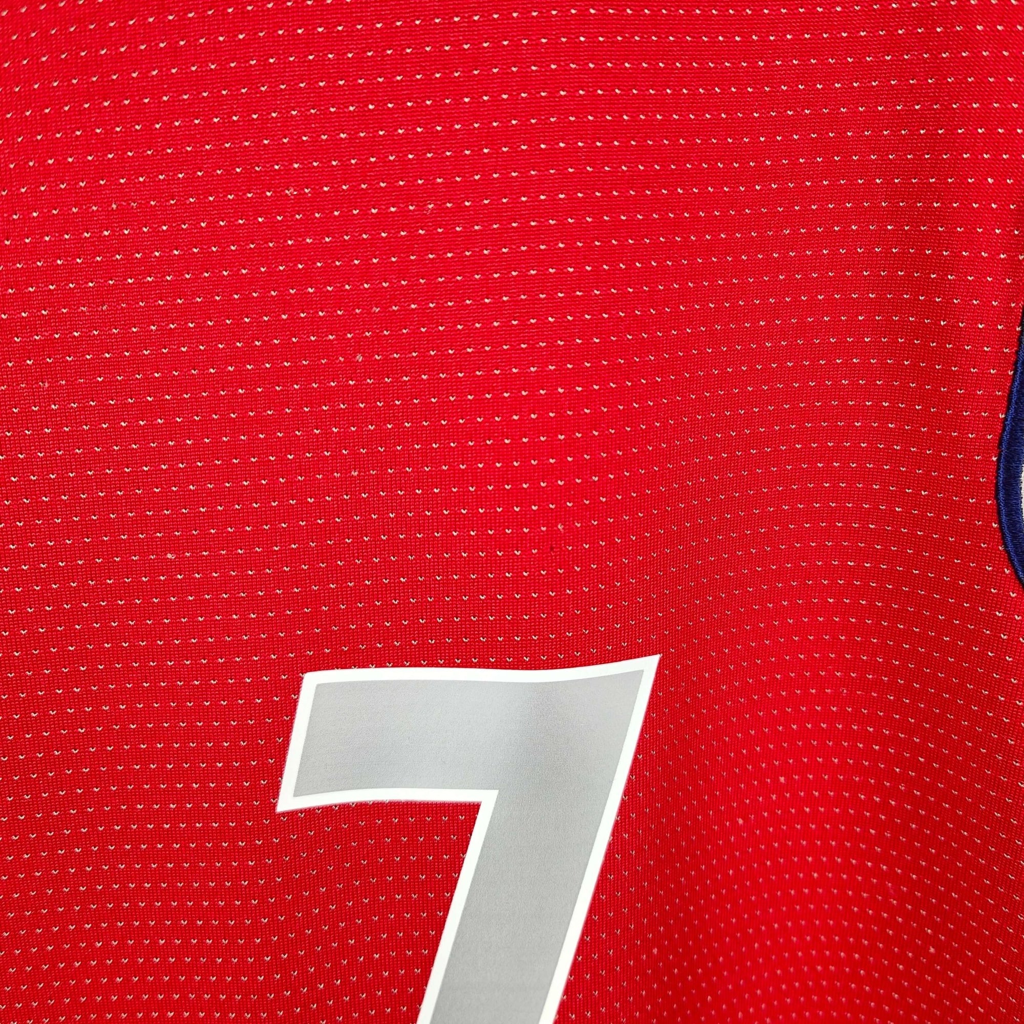 2004 - 06 England Away Shirt Beckham 7 - 8.5/10 - (XL) - Eternal Pitch